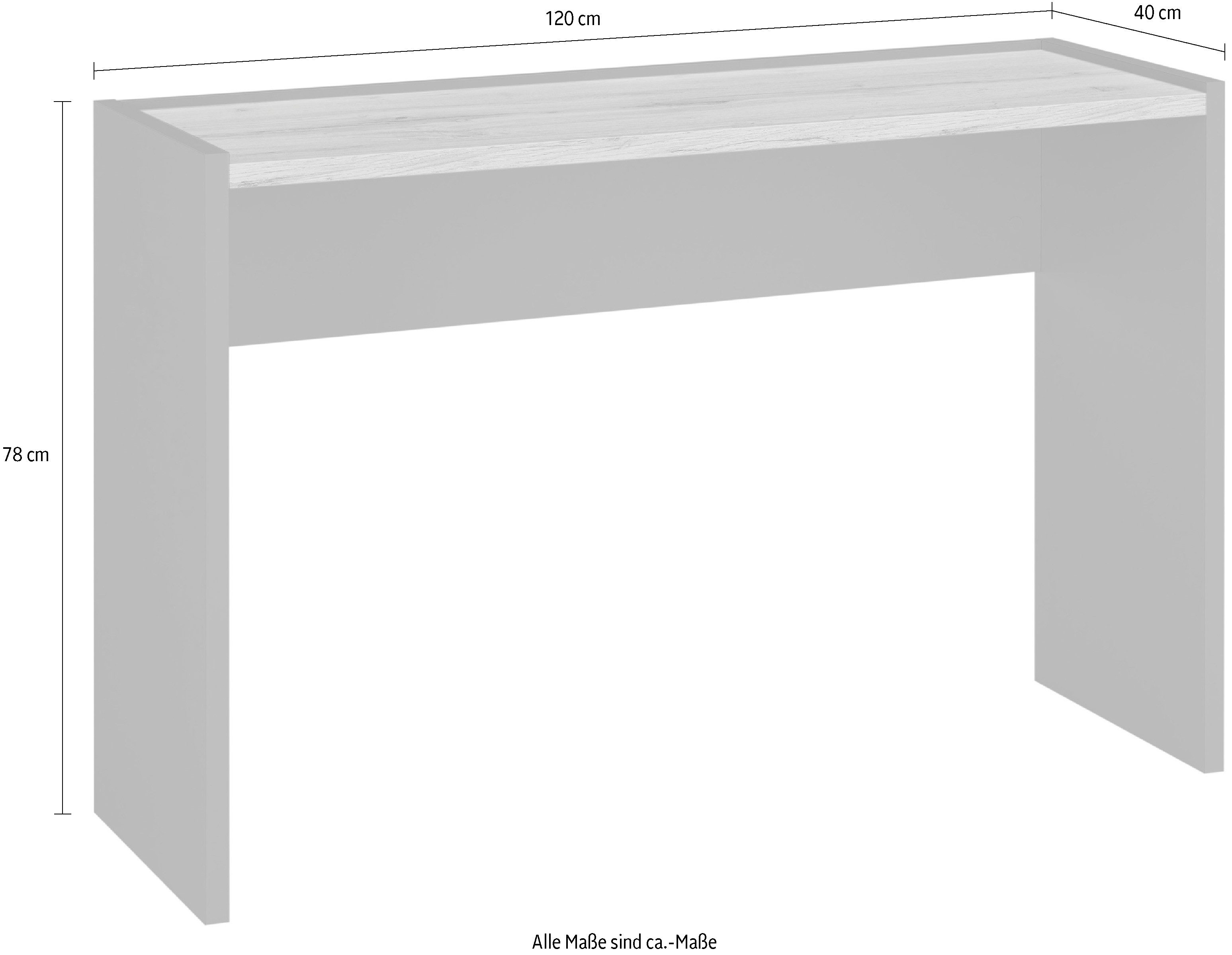 INOSIGN Console CiTY/GiRON, console tafel, kaptafel, bureau, bijzettafel