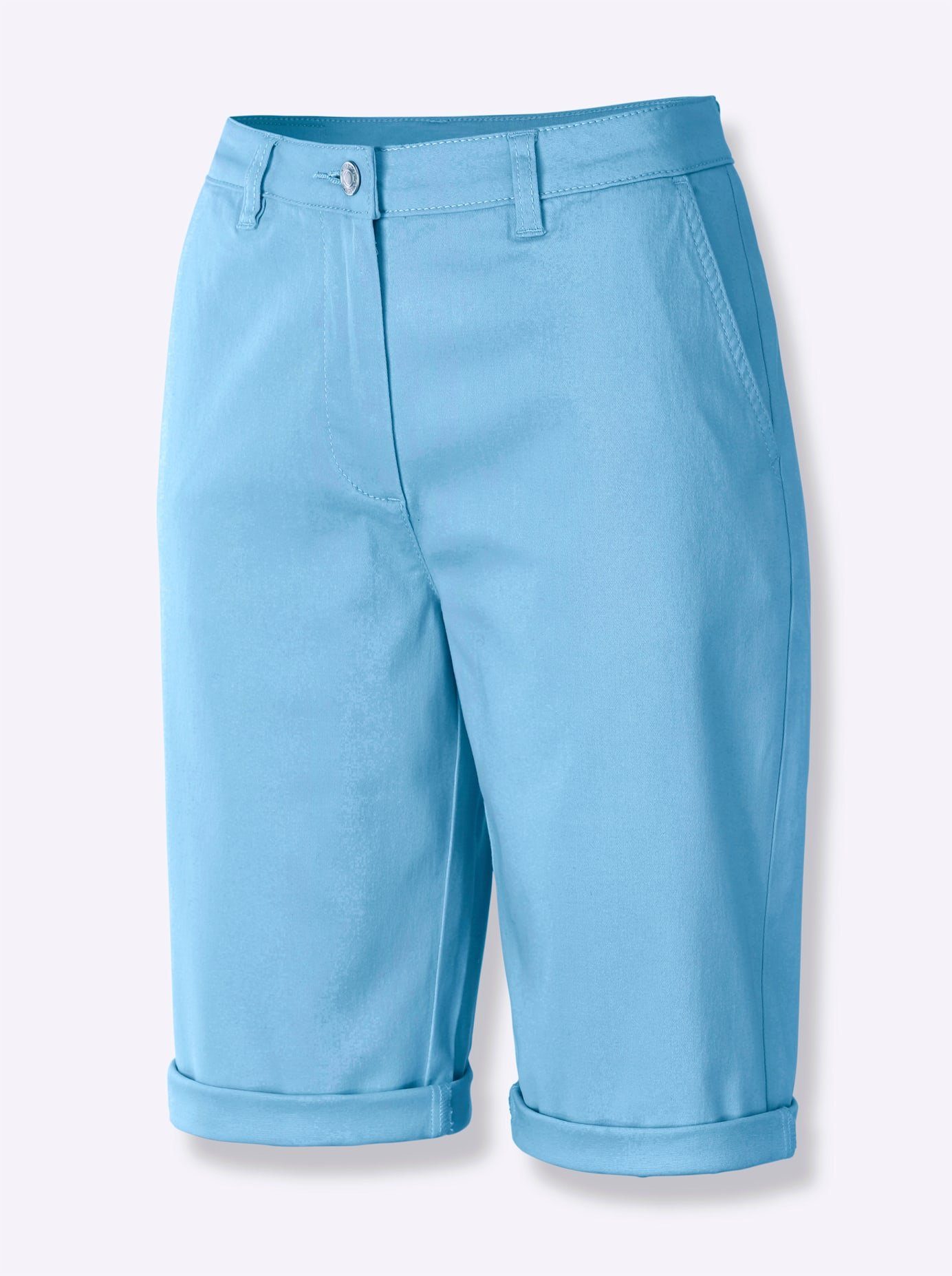 Casual Looks Jeansbermuda (1-delig) dames shorts maat 52 blauw