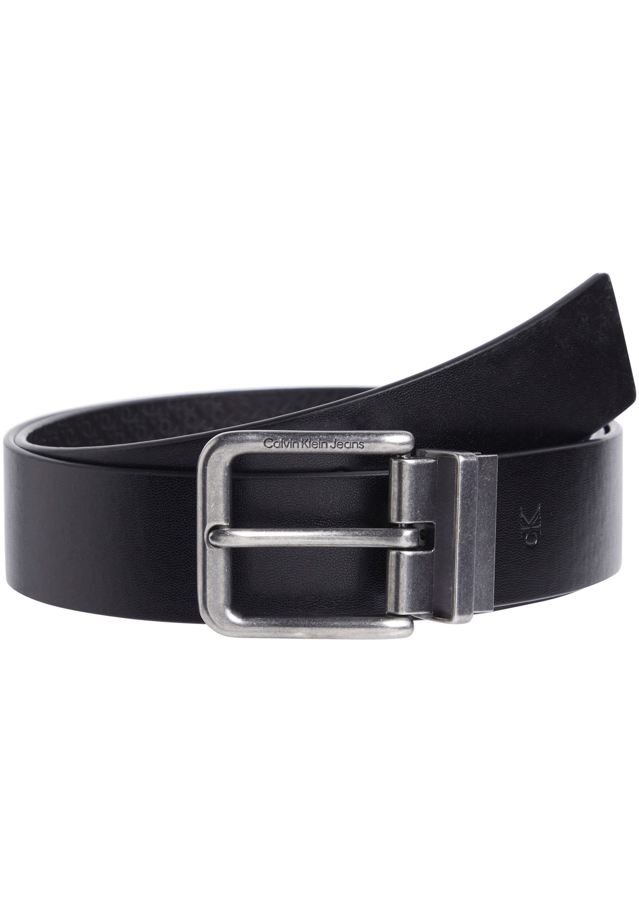 Calvin Klein Leren riem CLASSIC CASUAL REV/ADJ BELT 35MM