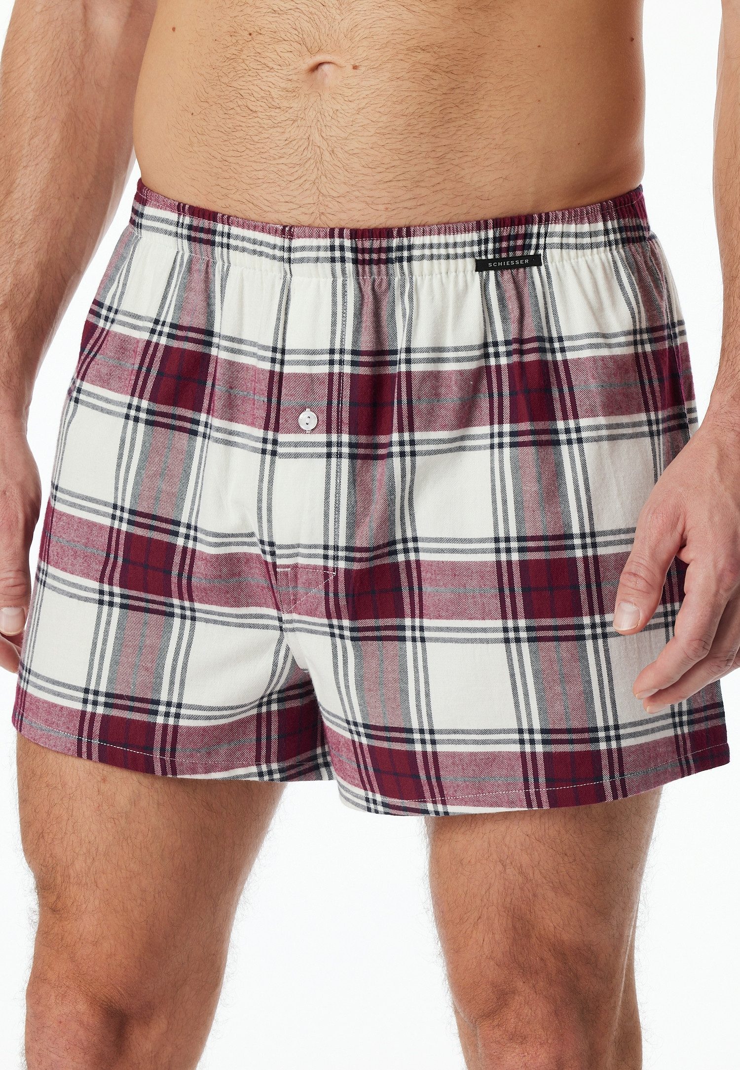 Schiesser Boxershort X-Mas met zwart -weblabel (Set van 2)