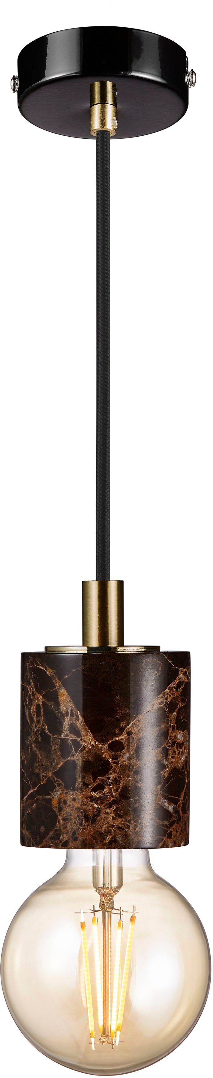 Nordlux Hanglamp Siv Natuurlijke stijl, verzinkt huis, zeewaterbestendig (1 stuk)
