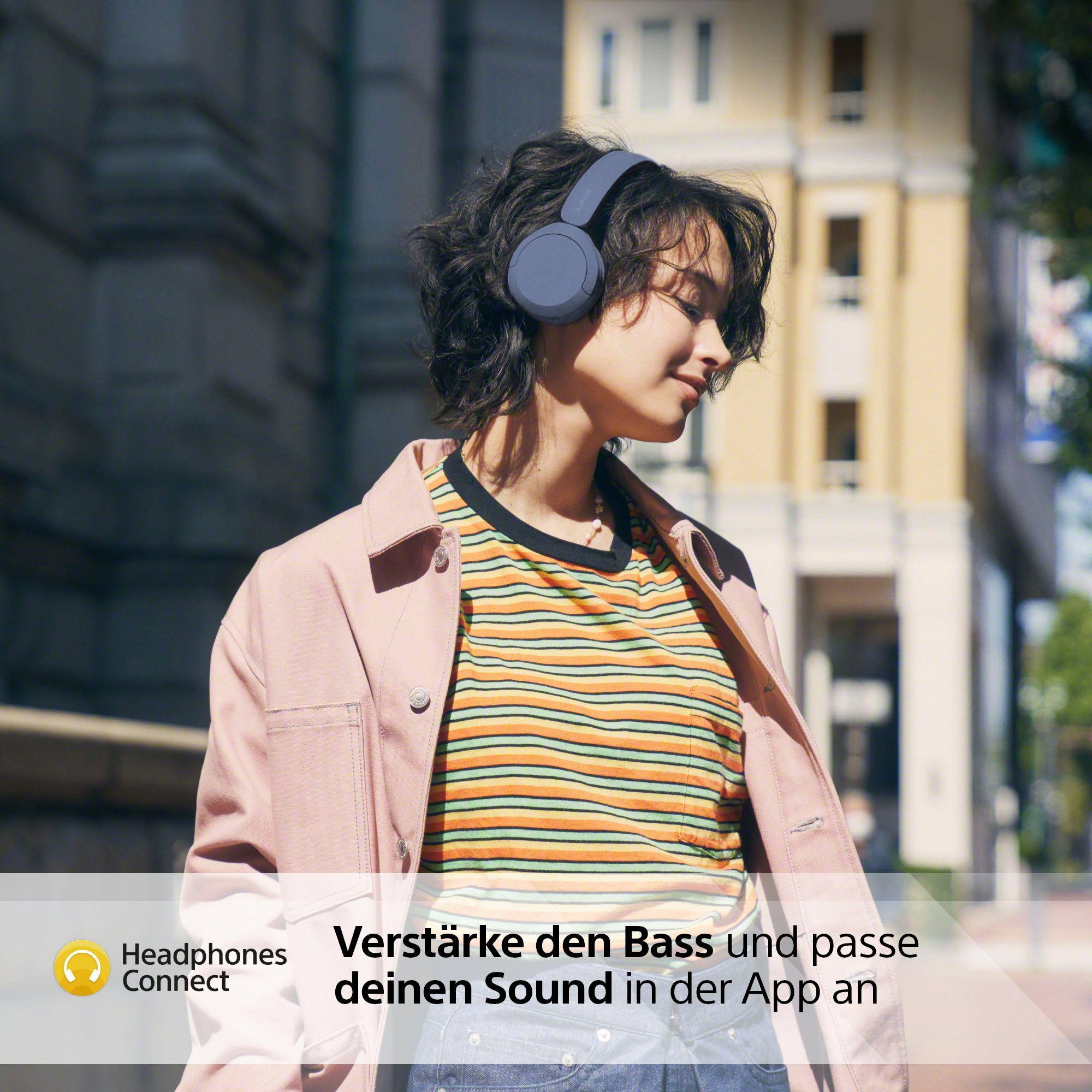 Sony Bluetooth-hoofdtelefoon WHCH520 200 uur max. accuduur (standby)