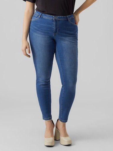 Vero Moda Curve Slim fit jeans VMFANYA SLIM JEANS VI3312 GA CURVE