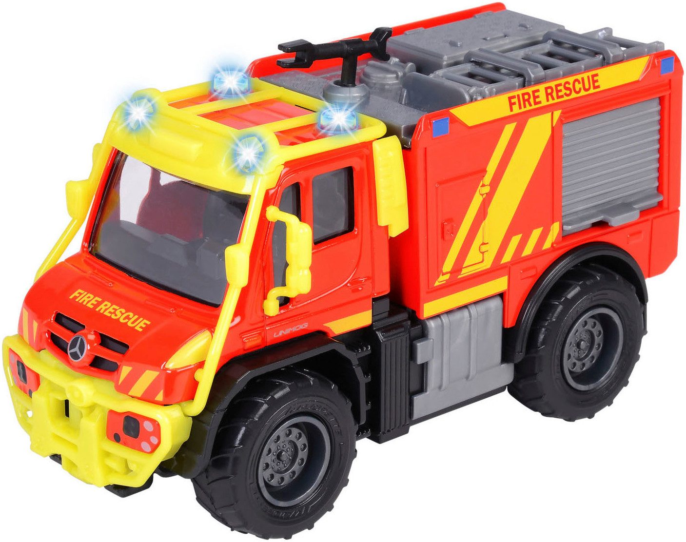 majORETTE Speelgoed-brandweer Unimog U530 Fire Truck