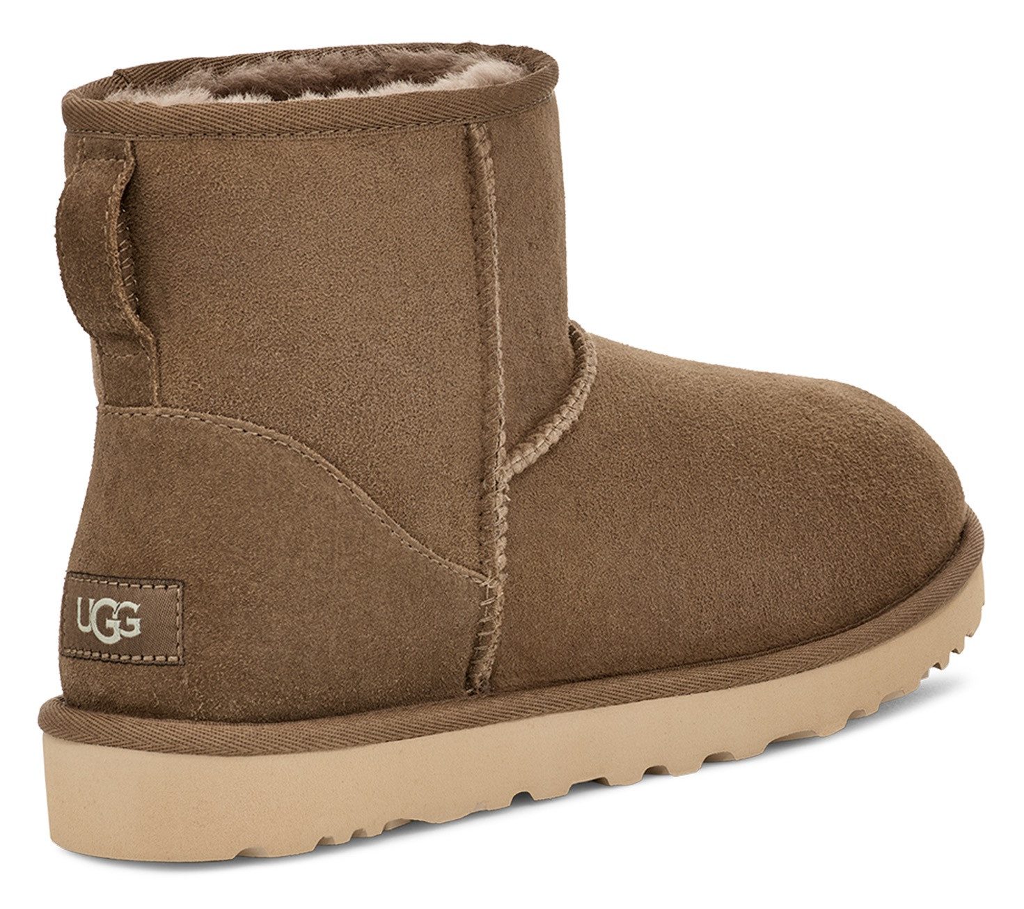 UGG Boots zonder sluiting Classic Mini instaplaars, winterlaars, boots met foam voetbed