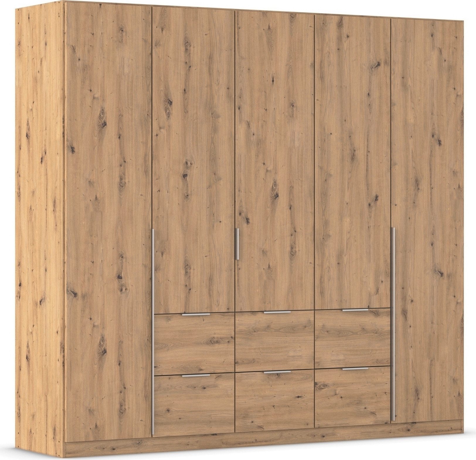 Rauch Draaideurkast Kledingkast kast garderobe AGORDO met decor- of hoogglansfront