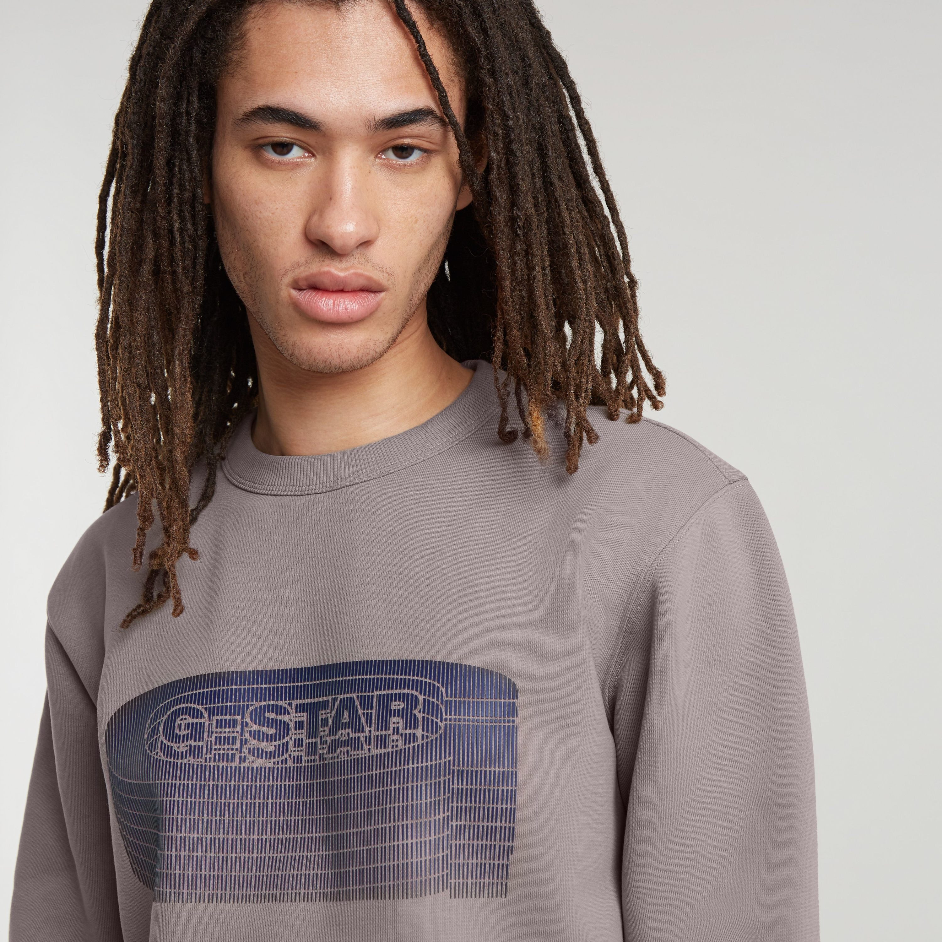 G-Star RAW Sweatshirt Stacked Old Skool Logo R