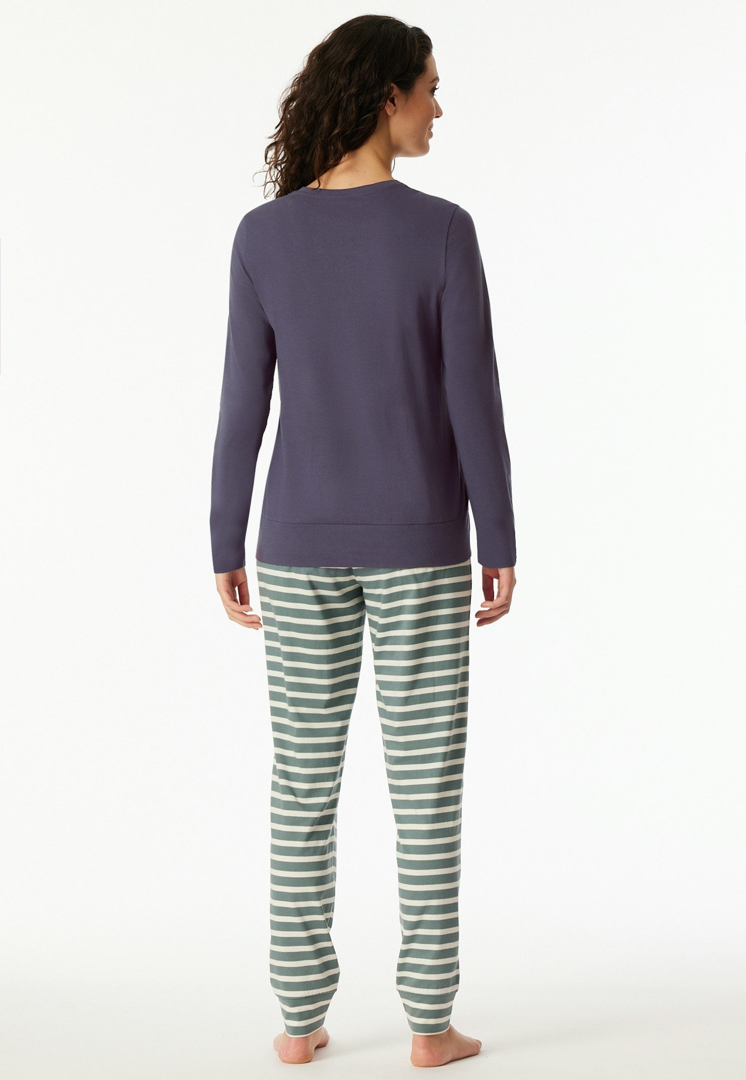 Schiesser Pyjama Casual Essentials met comfortabele boorden (2-delig)