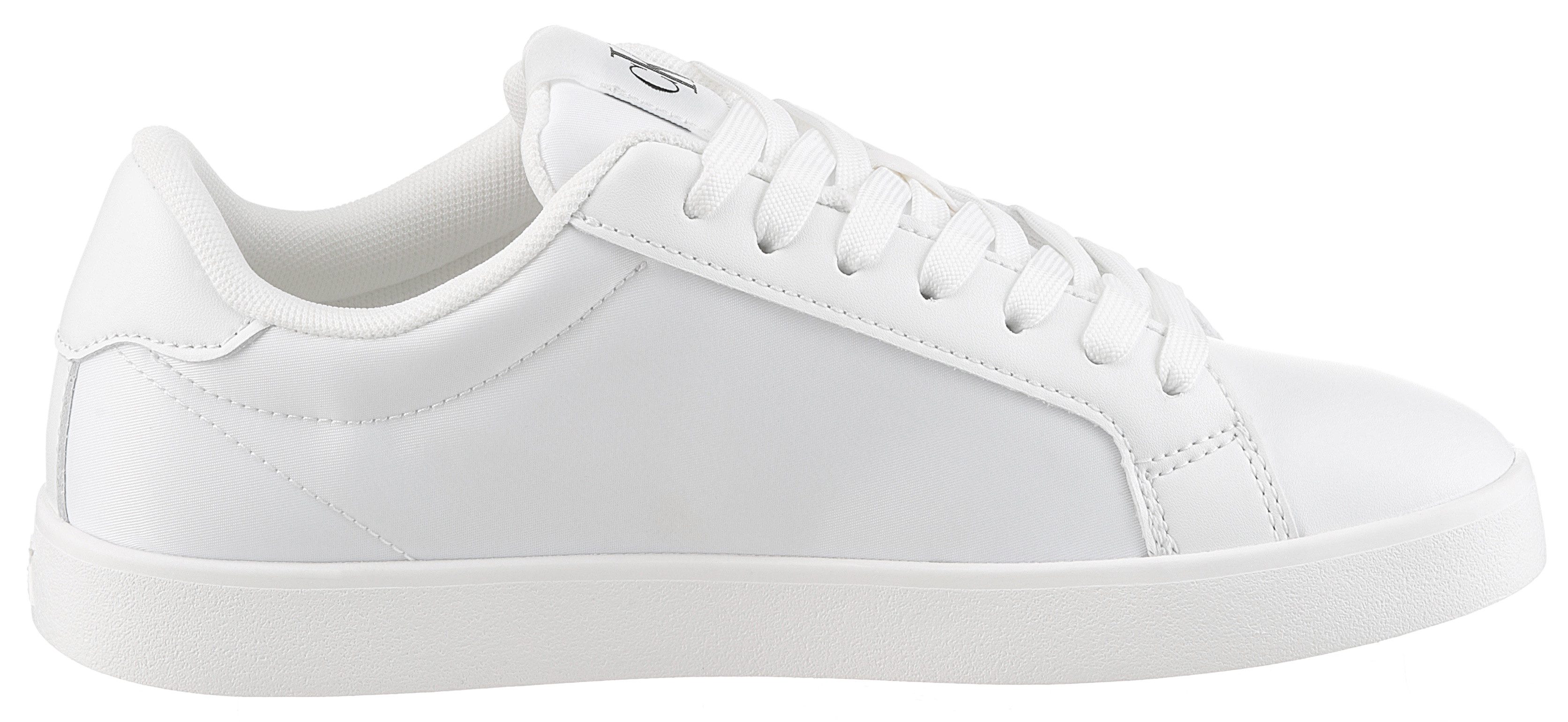 Calvin Klein Sneakers 3 CUPSOLE NY WN , veterschoenen, vrijetijdssneaker, lage schoen met gewatteerde schacht