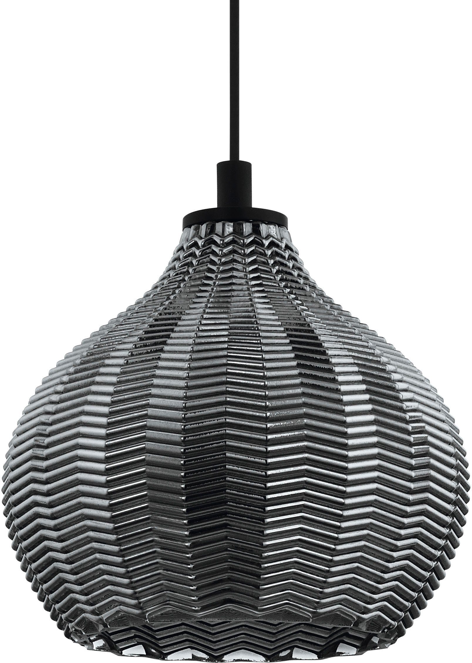EGLO Hanglamp TAMALLAT Hanglamp in zwart van staal - excl. E27 - 40W (1 stuk)