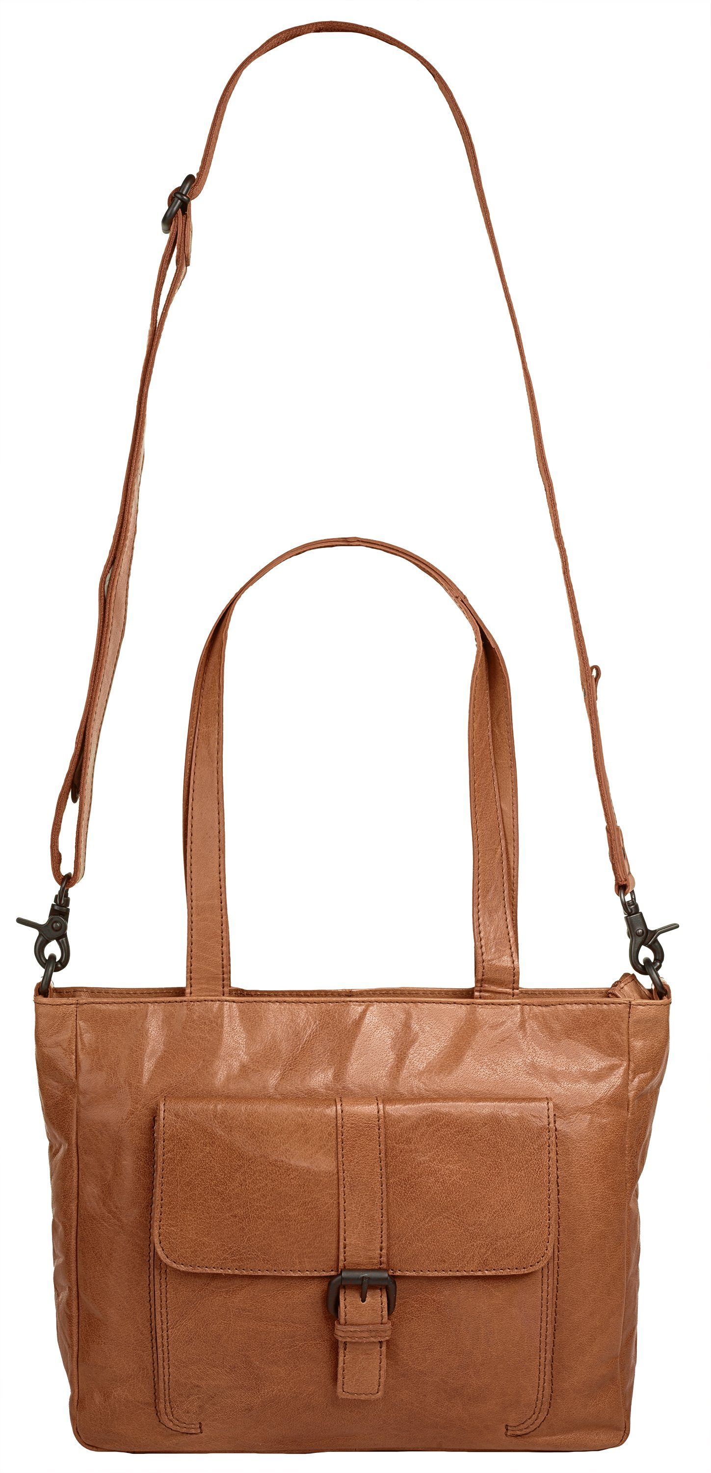 Spikes & Sparrow Shopper echt leder