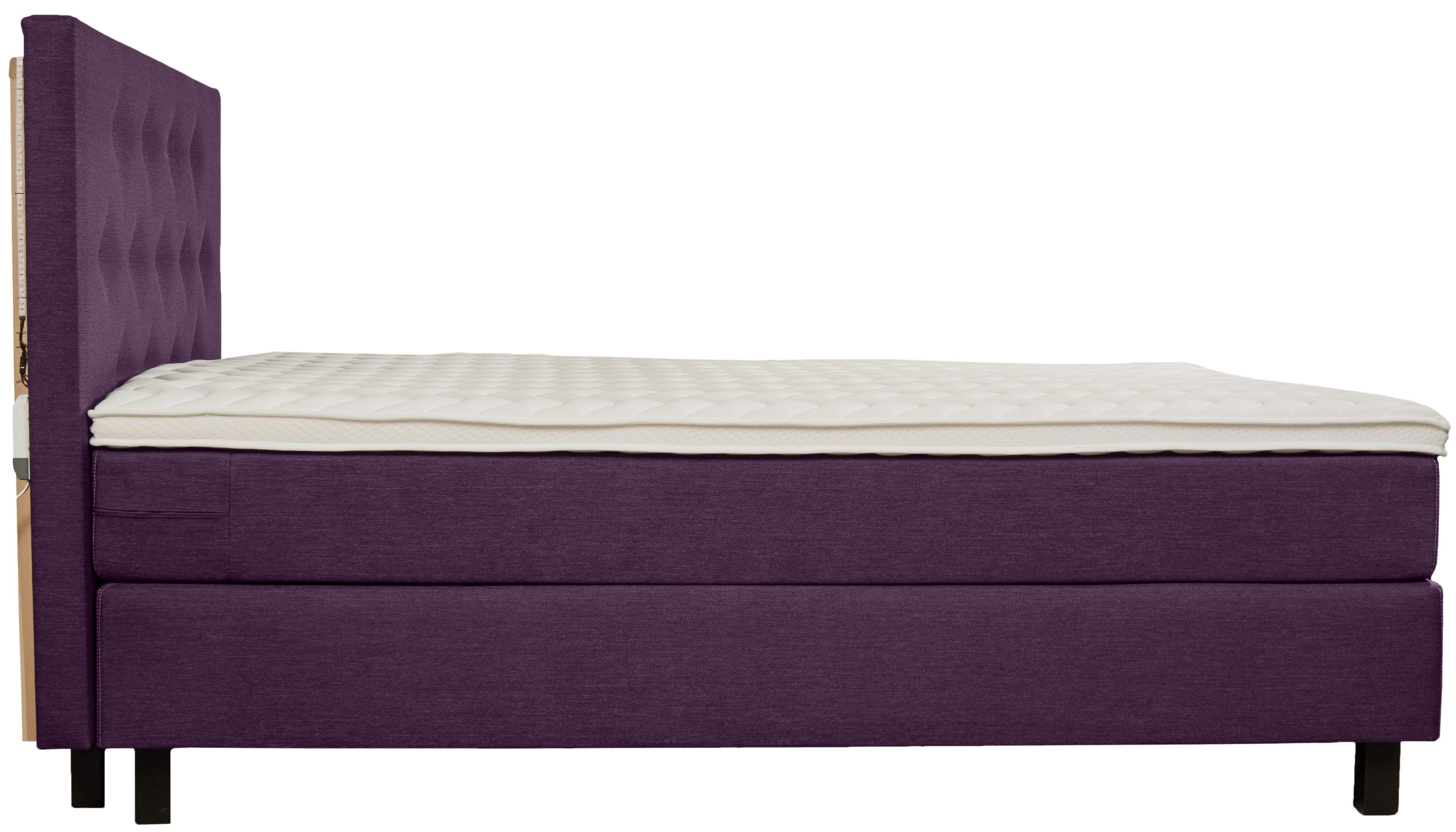 INOSIGN Boxspring Alenika met ledverlichting, met pocketveringsmatras