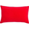 zoeppritz kussenovertrek spot design met een bijzondere uitstraling (1 stuk) rood