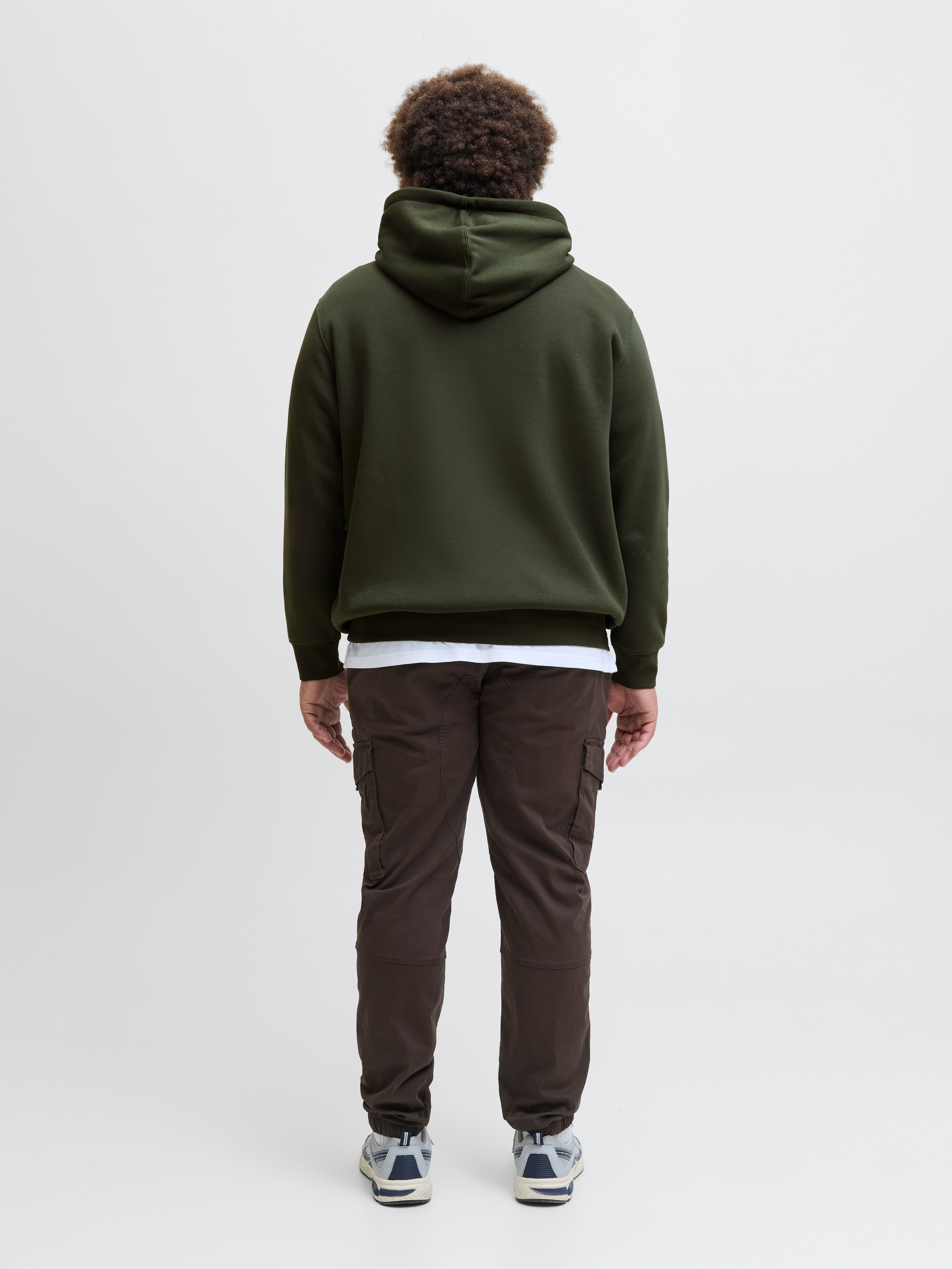 Jack & Jones PlusSize Hoodie JJESTAR JJ SWEAT HOOD NOOS PLS