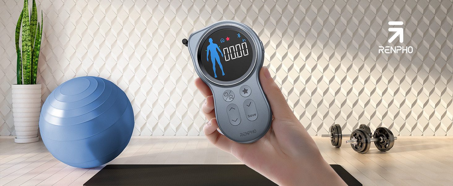Renpho Meetlint voor lichaamsmaten Smart Tape Measure Plus R-Y002