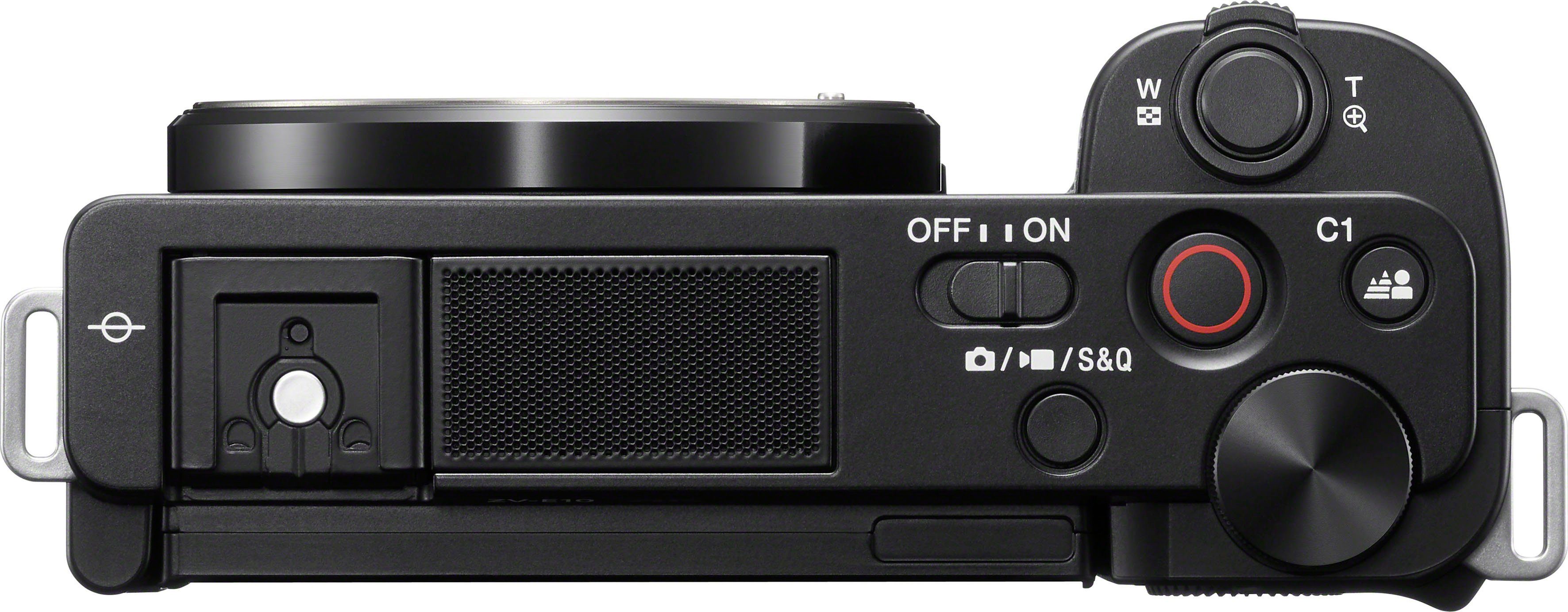 Sony Systeemcamera ZV-E10L Vlog-camera met draaibaar scherm incl. SEL16-50 objectief