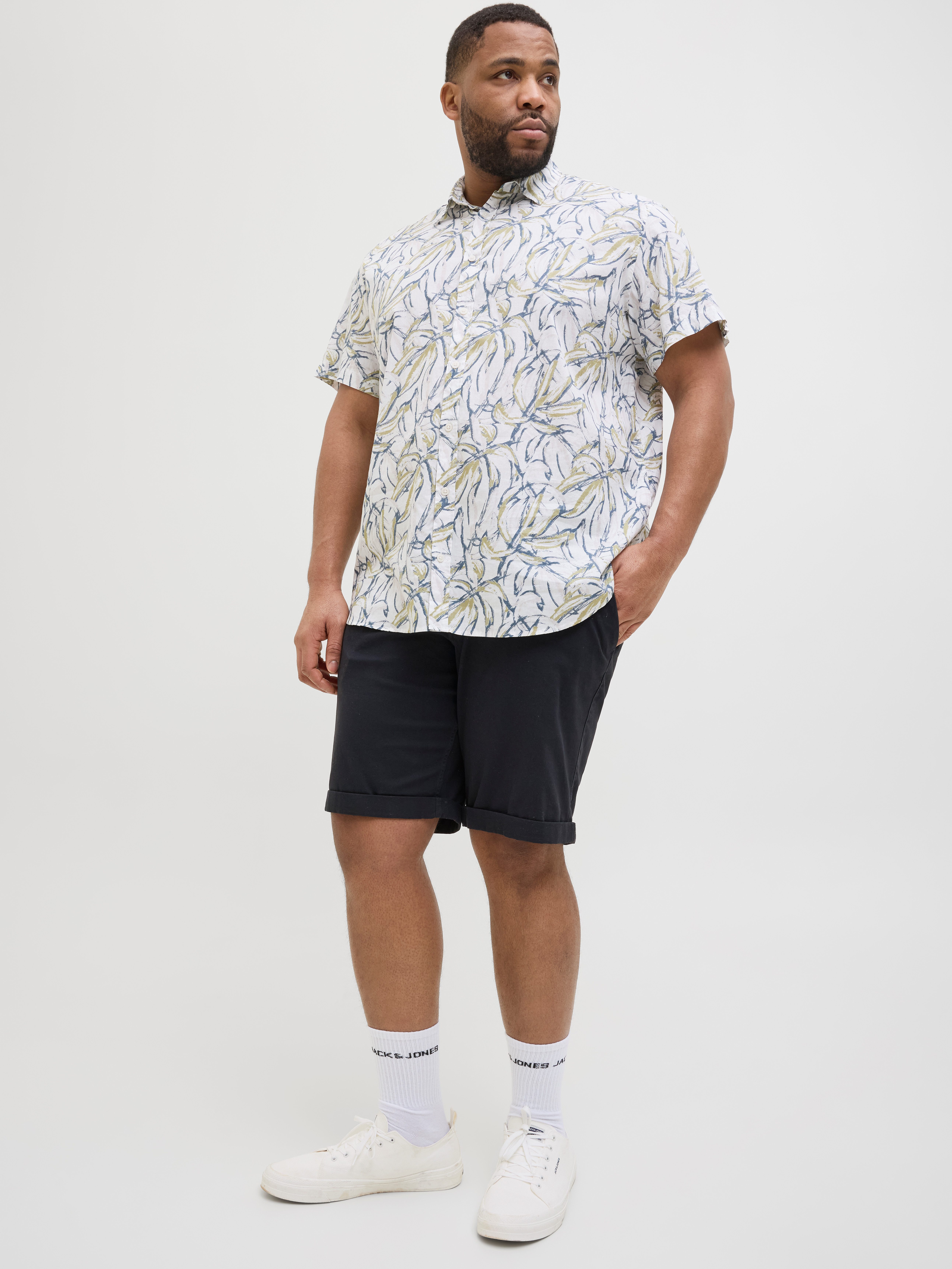 Jack & Jones PlusSize Chino-short JPSTDAVE JJCHINO SHORTS SN AKM PLS