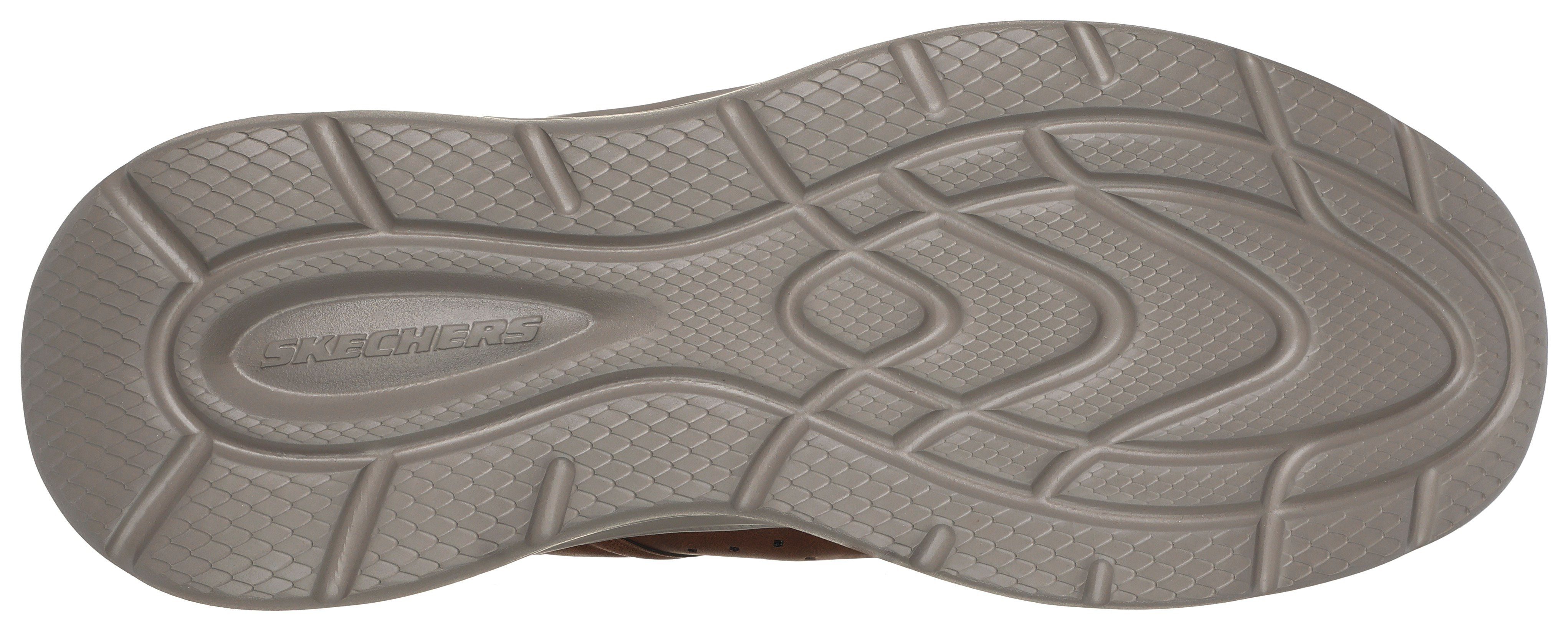 Skechers Slip-on sneakers GARNER-NEWICK Slipper, vrijetijdsschoen met praktische Slip Ins-functie
