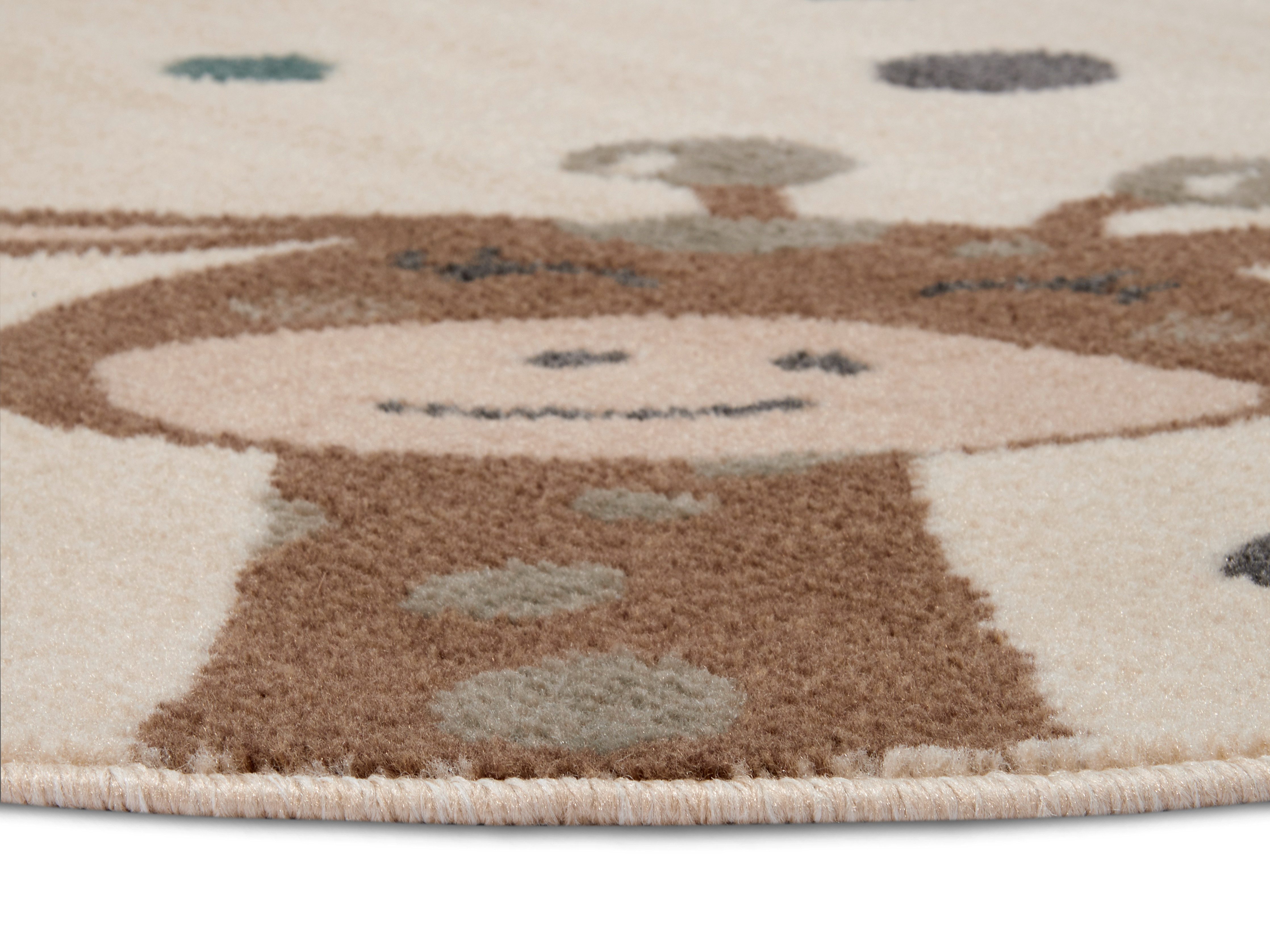 HANSE Home Kindervloerkleed Adventures Animal Party Speeltapijt, stevig, kinderkamer, kortpolig, speelondergrond