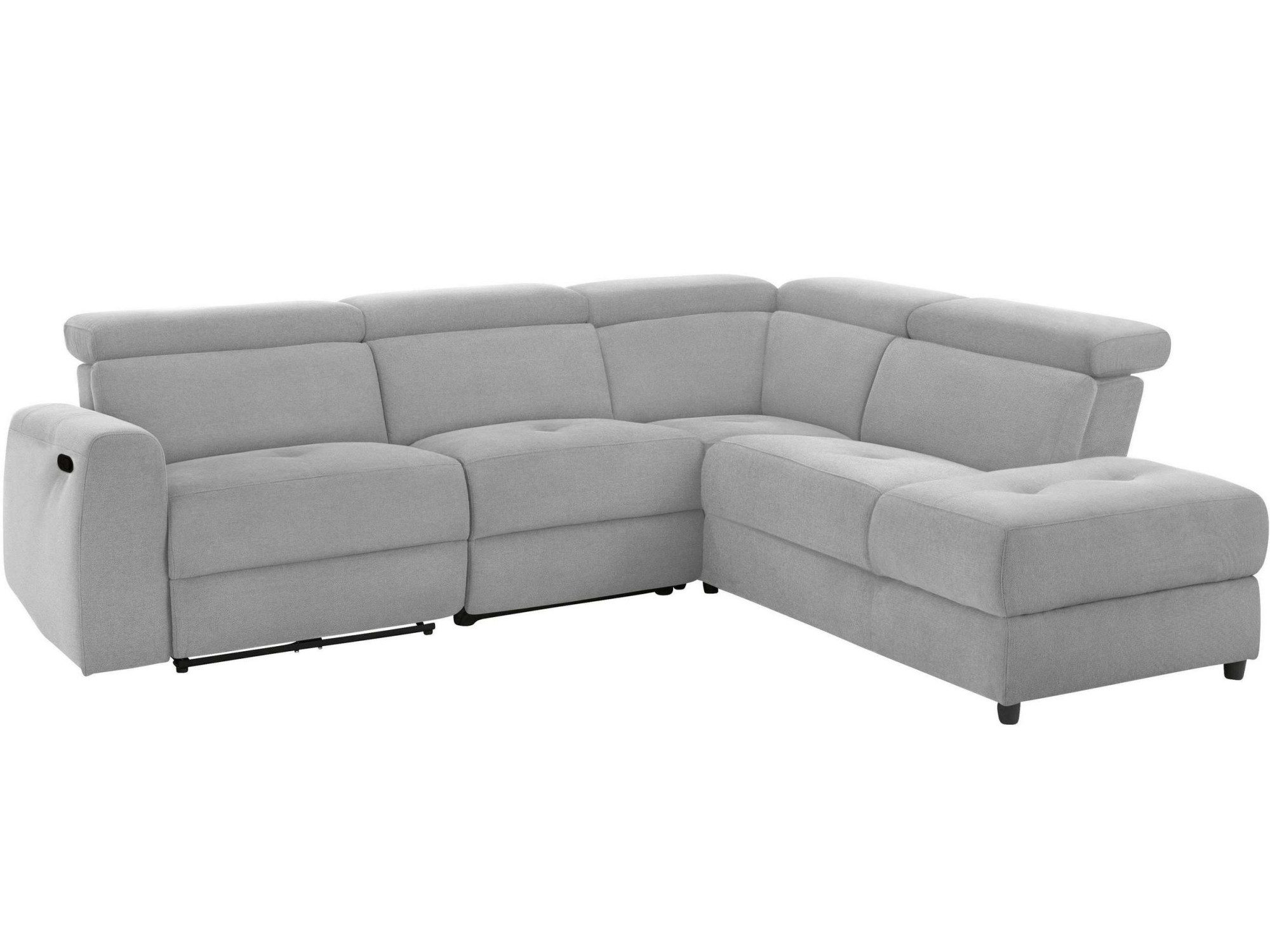 Home affaire Hoekbank Sentrano 273 cm, man. of electr. relaxfunctie en usb/kopverstelling