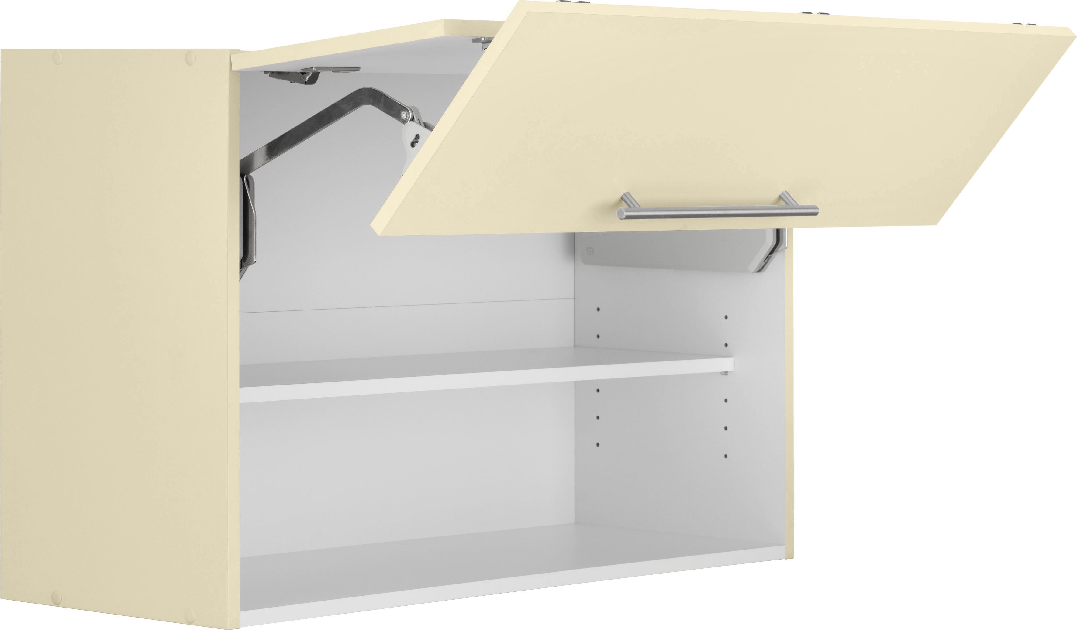 wiho Küchen Hangend kastje met vouwklep Unna 90 cm breed, met soft-closefunctie