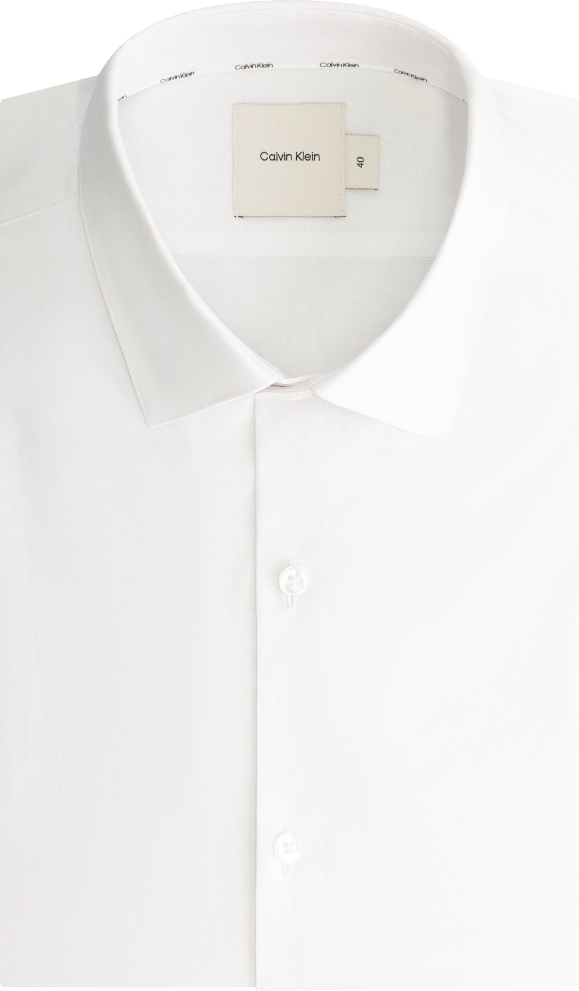 Calvin Klein Businessoverhemd SLIM ESNTL POPLIN NOS STR SLD
