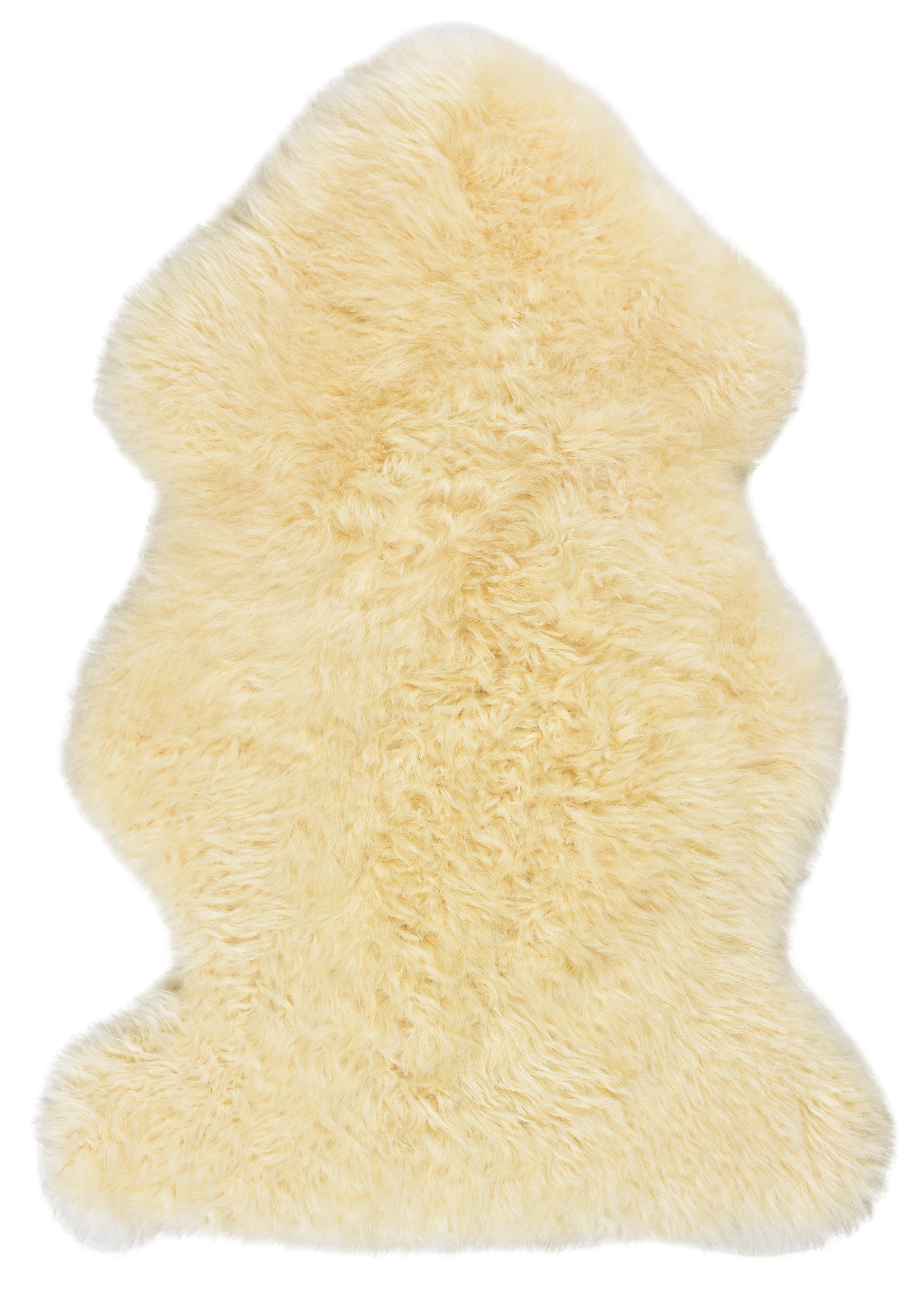 THEKO Vachtvloerkleed Lamsvel echt lammy, zacht & knuffelig, in verschillende maten dieren vloerkleden maat 120 cm x 78 cm x 70 mm bruin