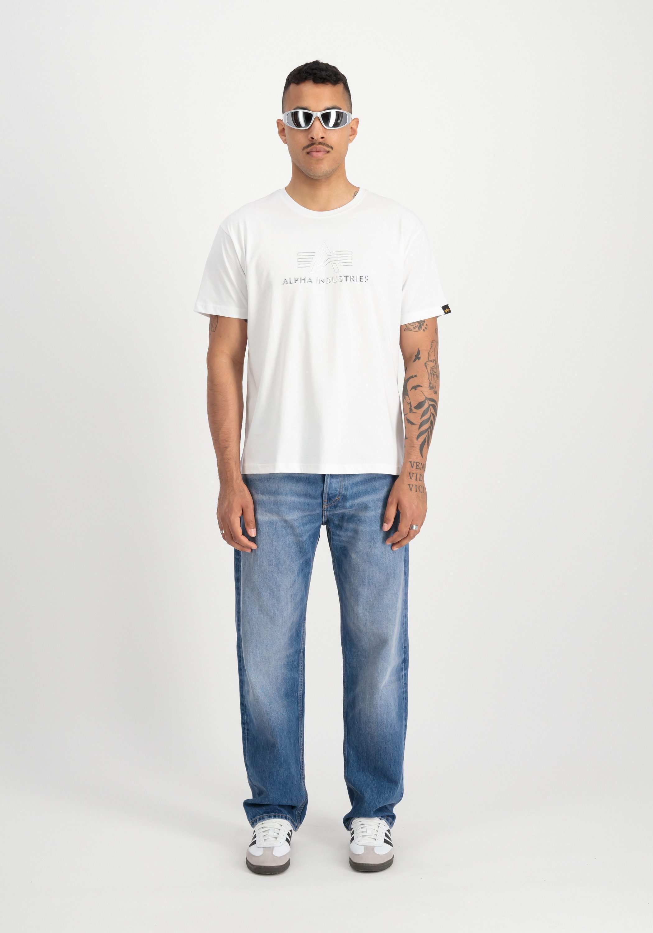 Alpha Industries T-shirt Basic Mid Logo TPU T-Shirt