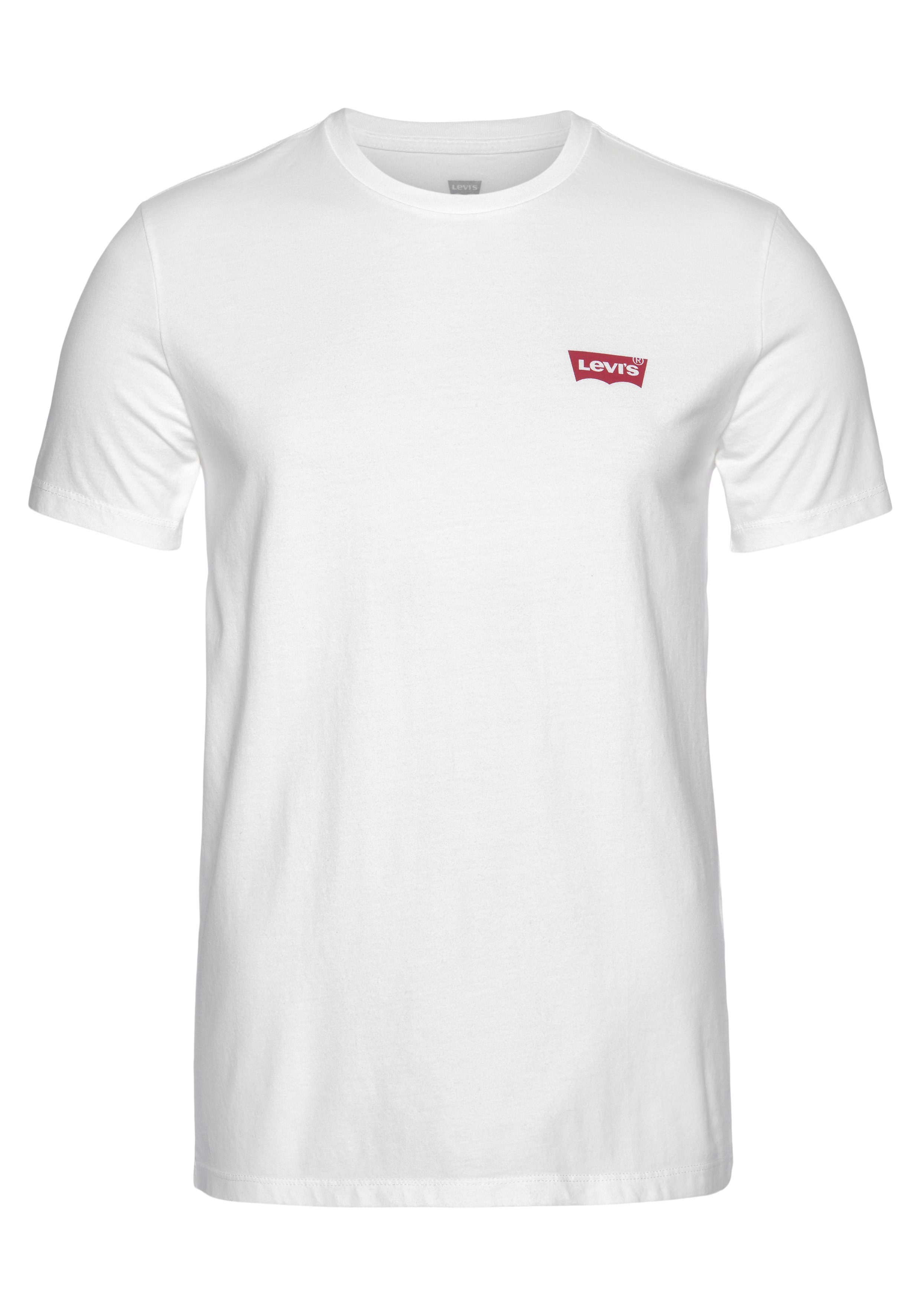 Levi's® Shirt met korte mouwen met levi's® logo op borsthoogte