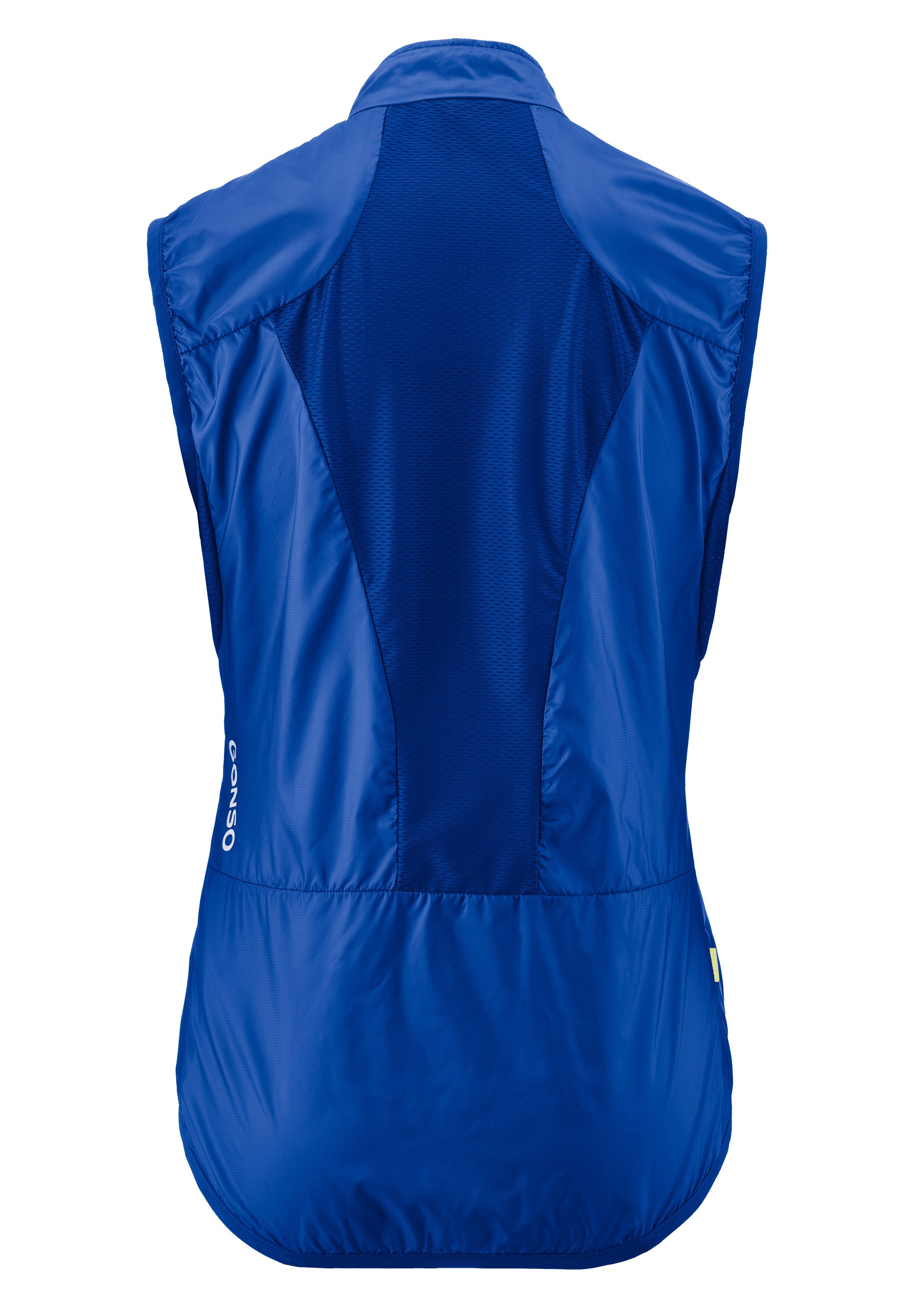 Gonso Functionele bodywarmer Road Vest Wind W Dames vest, ademend fietsvest, lichte windvest, tight fit