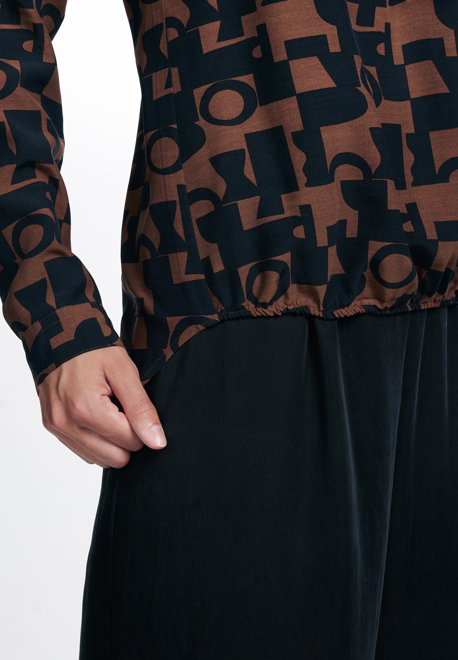 Eterna Lange blouse Regular fit