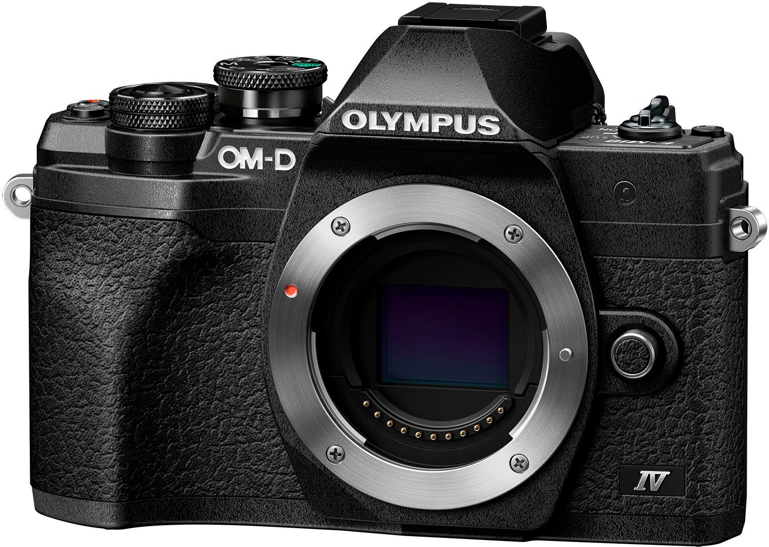 Olympus Systeemcamera-body E-M10 Mark IV + bls-50, f-5ac usb-ac-adapter, usb cable, shoulder strap