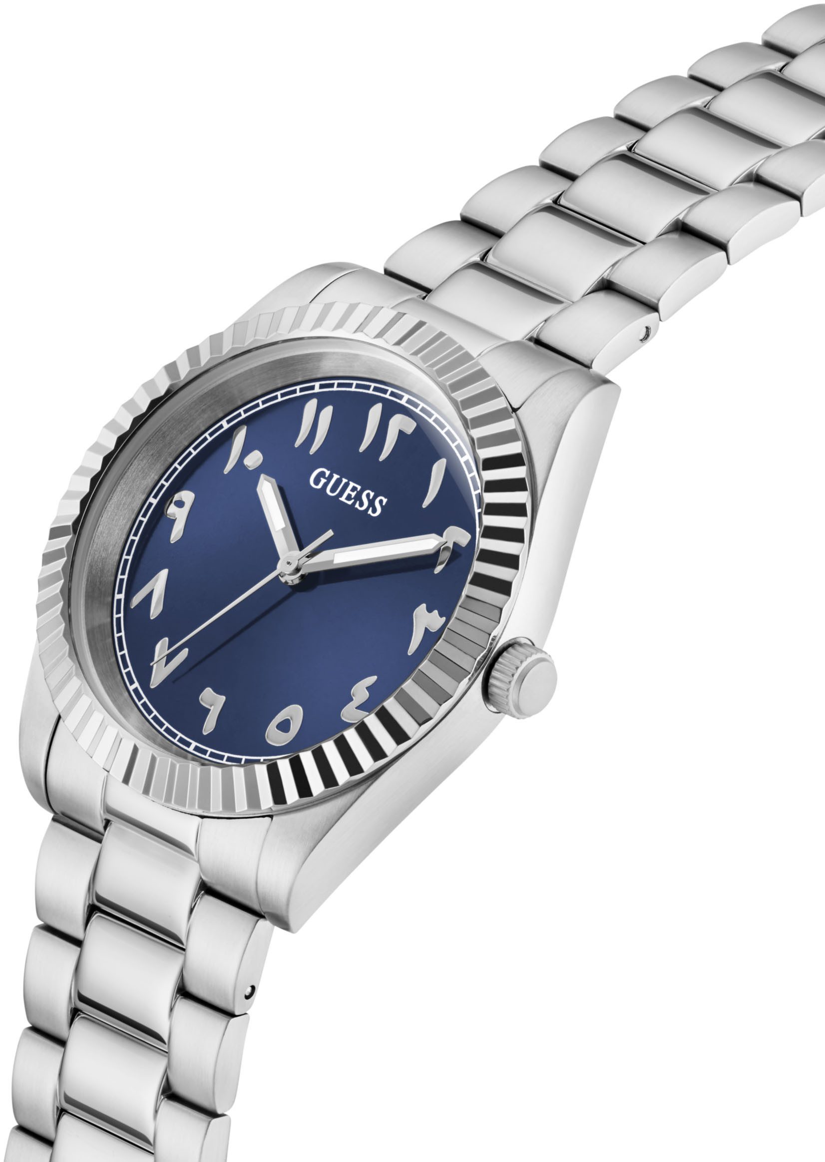 Guess Kwartshorloge CONNOISSEUR Horloge, herenhorloge, stalen band, analoog