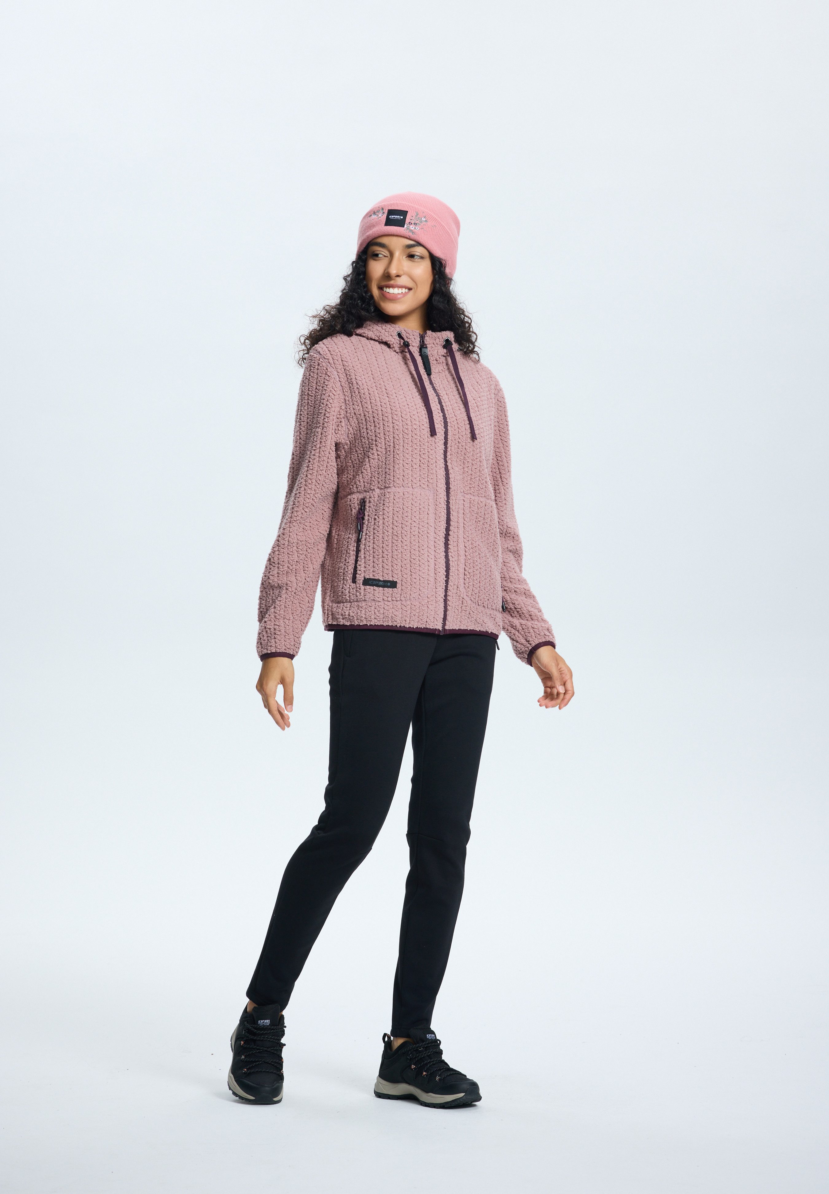 Icepeak Gebreid fleecejack ICEPEAK AALET