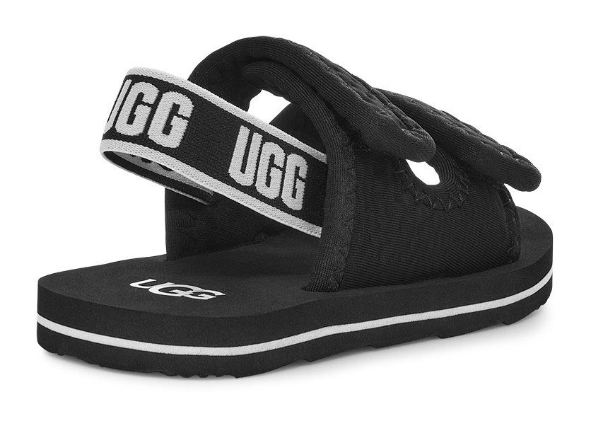 UGG Badslippers T LENNON SLINGBACK , zomerschoen, badschoen, klittenbandschoen, met klittenbandsluiting