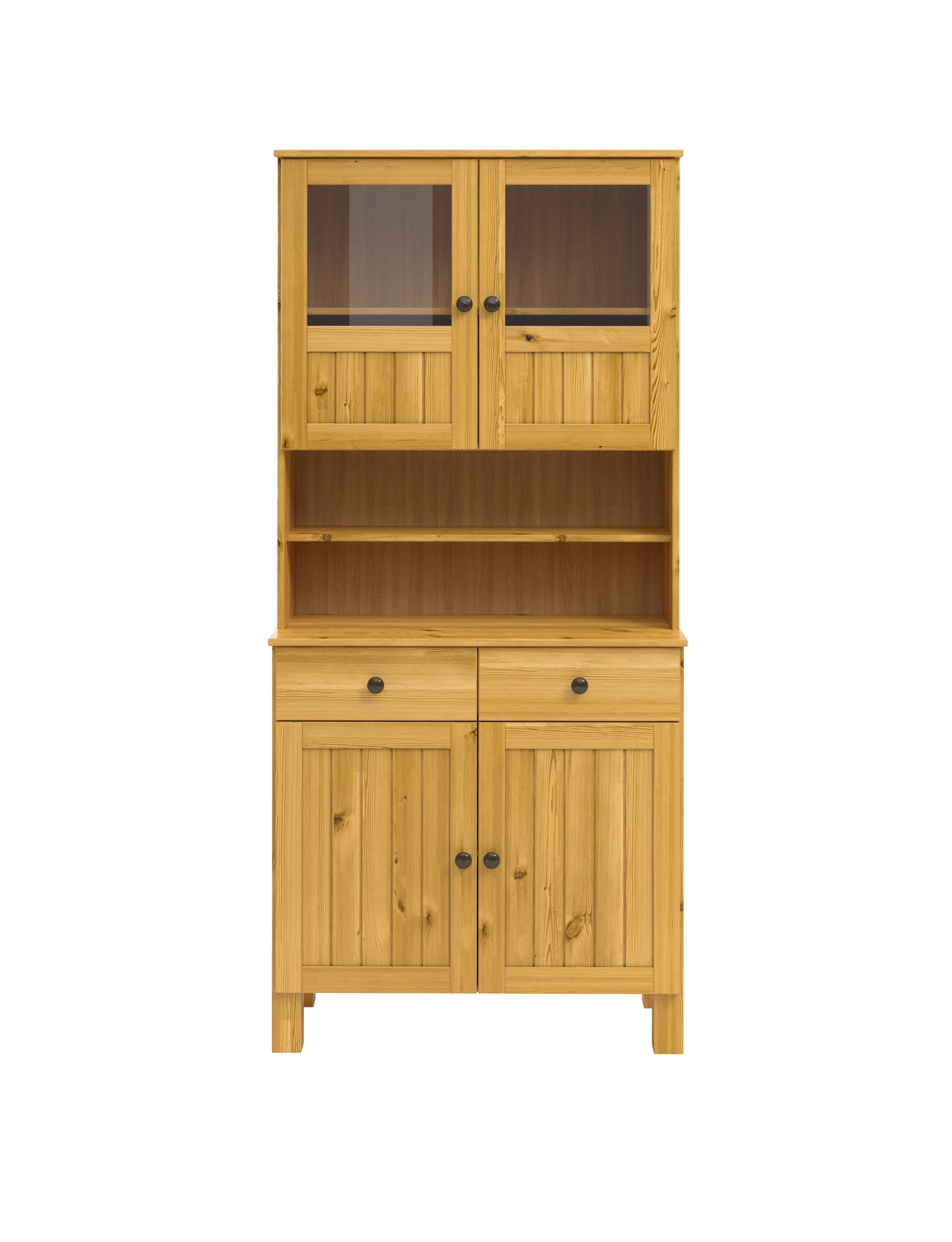 Home affaire Keukenbuffet Alby2 Met metalen grepen, breedte 85 cm