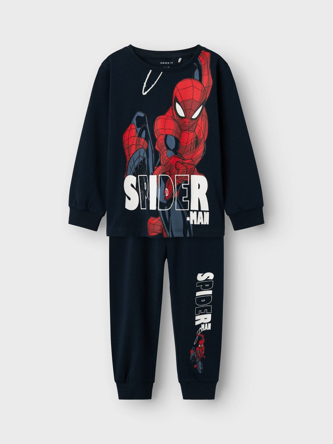 Name It Pyjama NMMALFRED SPIDER LS NIGHTSET NOOS MAR