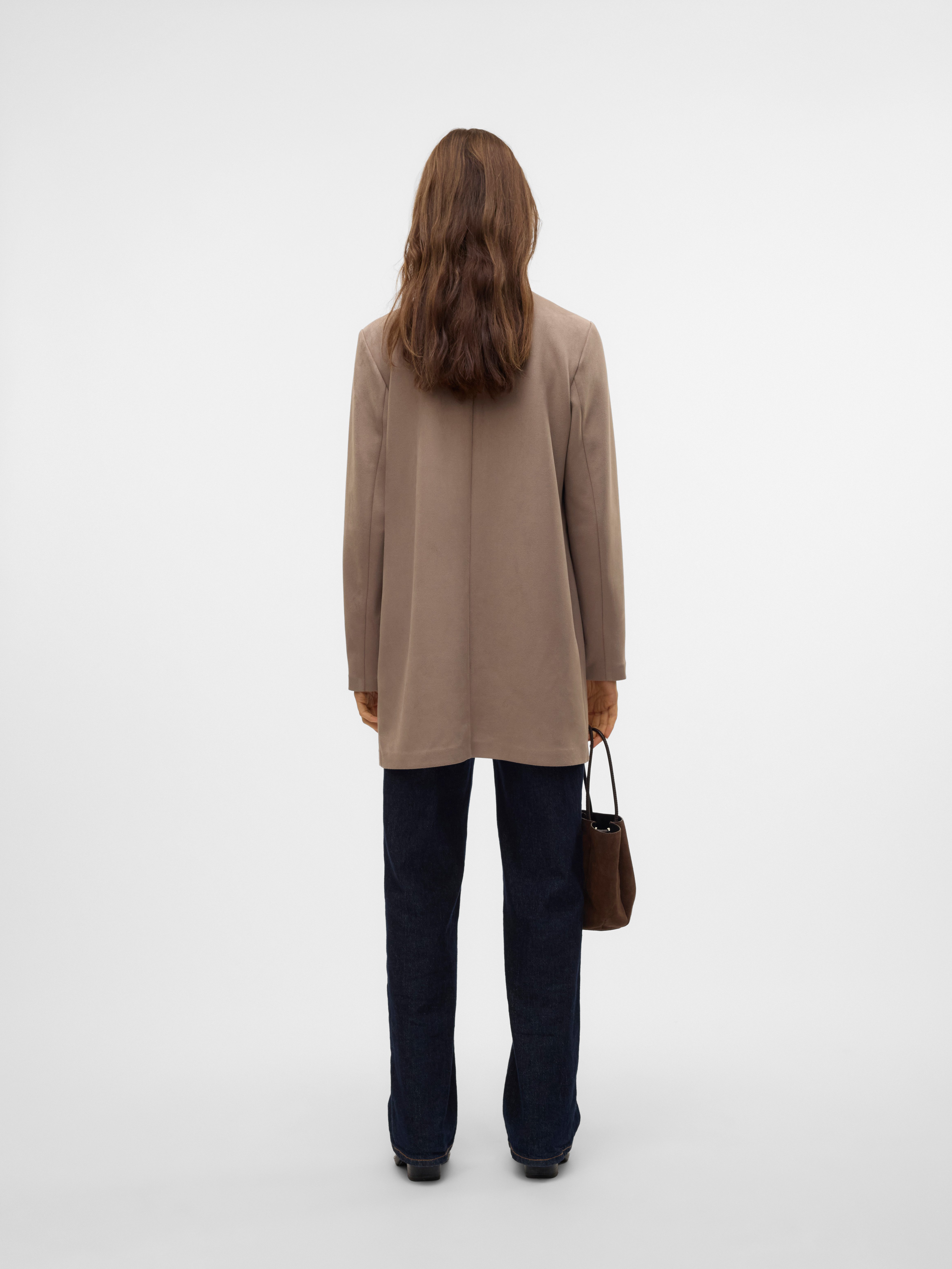 Vero Moda Lang jack VMJOSEFREJA FAUXSUEDE JACKET BOO