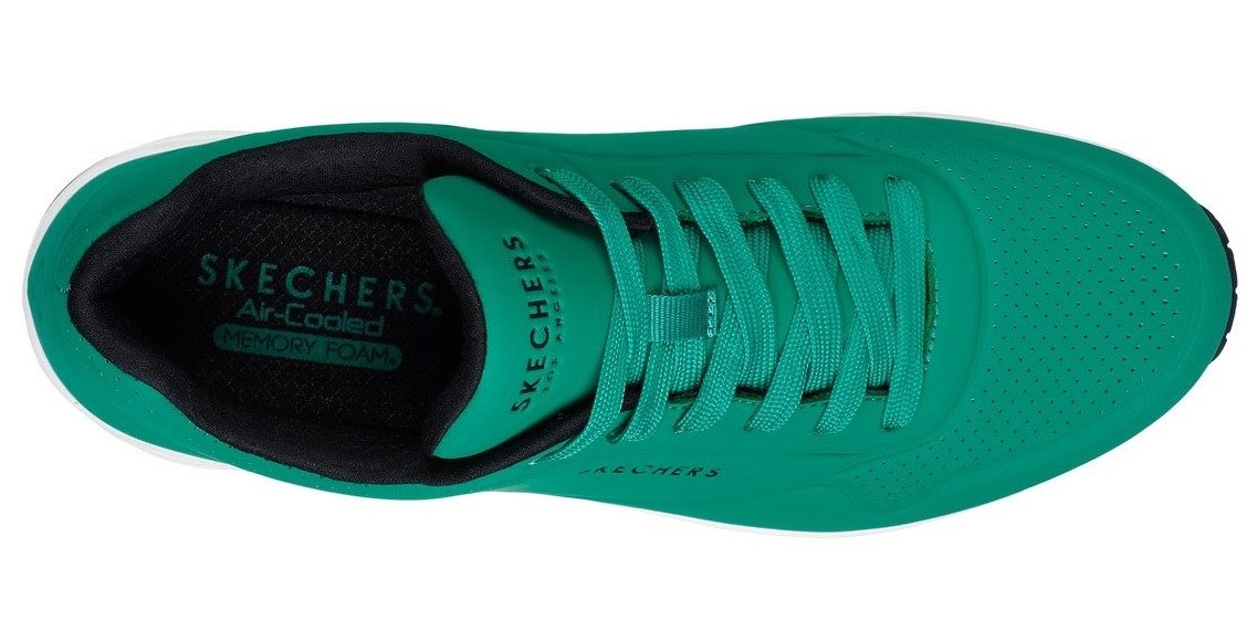 Skechers Sneakers Uno - Stand on Air Vrijetijdsschoen, lage schoen, veterschoen met air-cooled memory foam