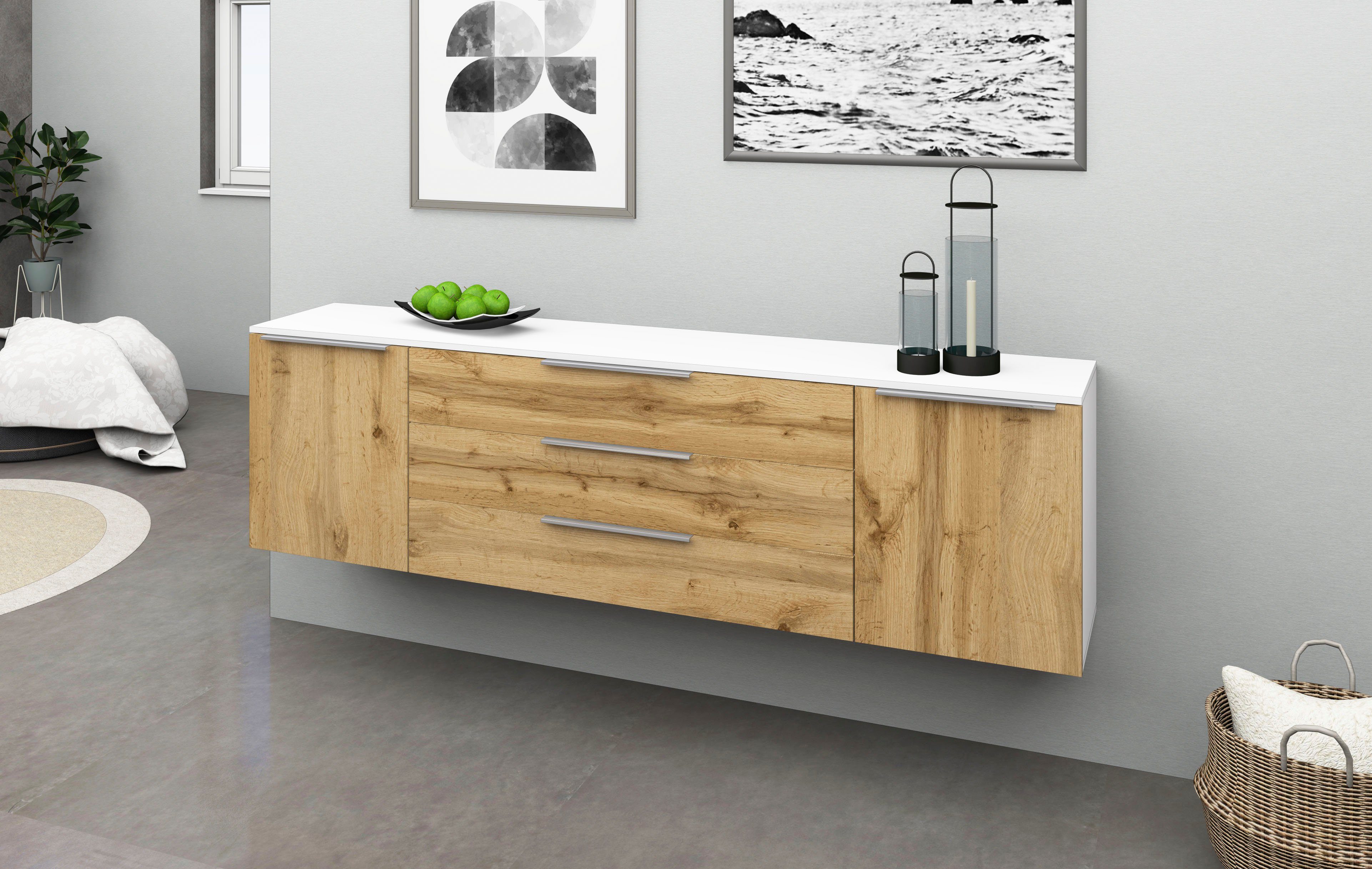 borchardt Möbel Dressoir Oliva Breedte 166 of 200 cm