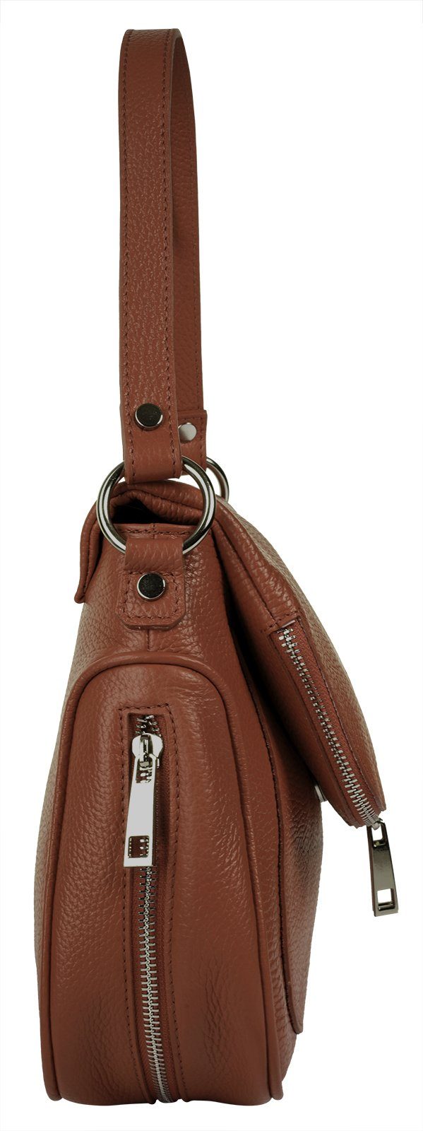 Samantha Look Schoudertas echt leer, made in italy
