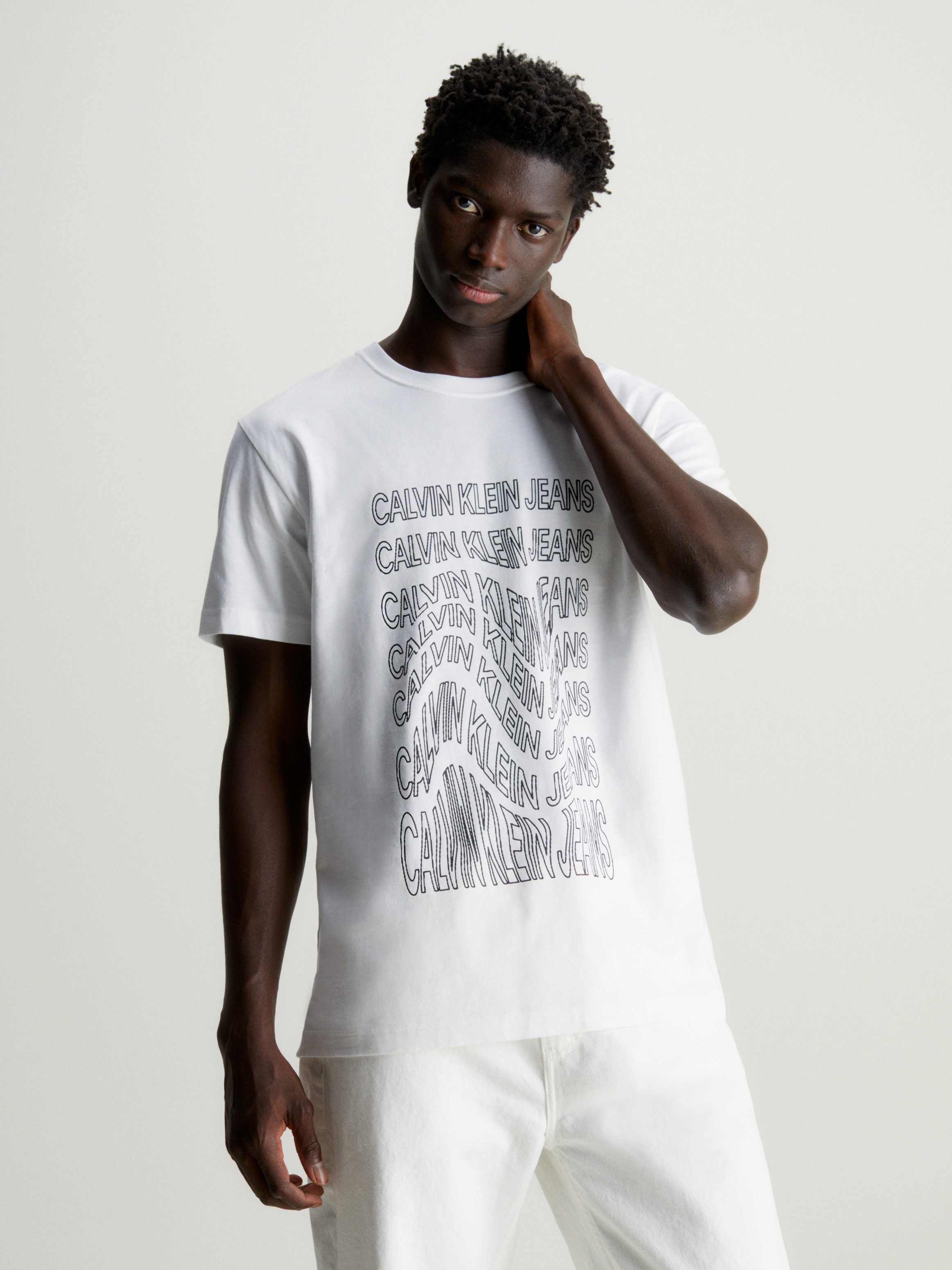 Calvin Klein T-shirt INSTITUTIONAL WARP TEE