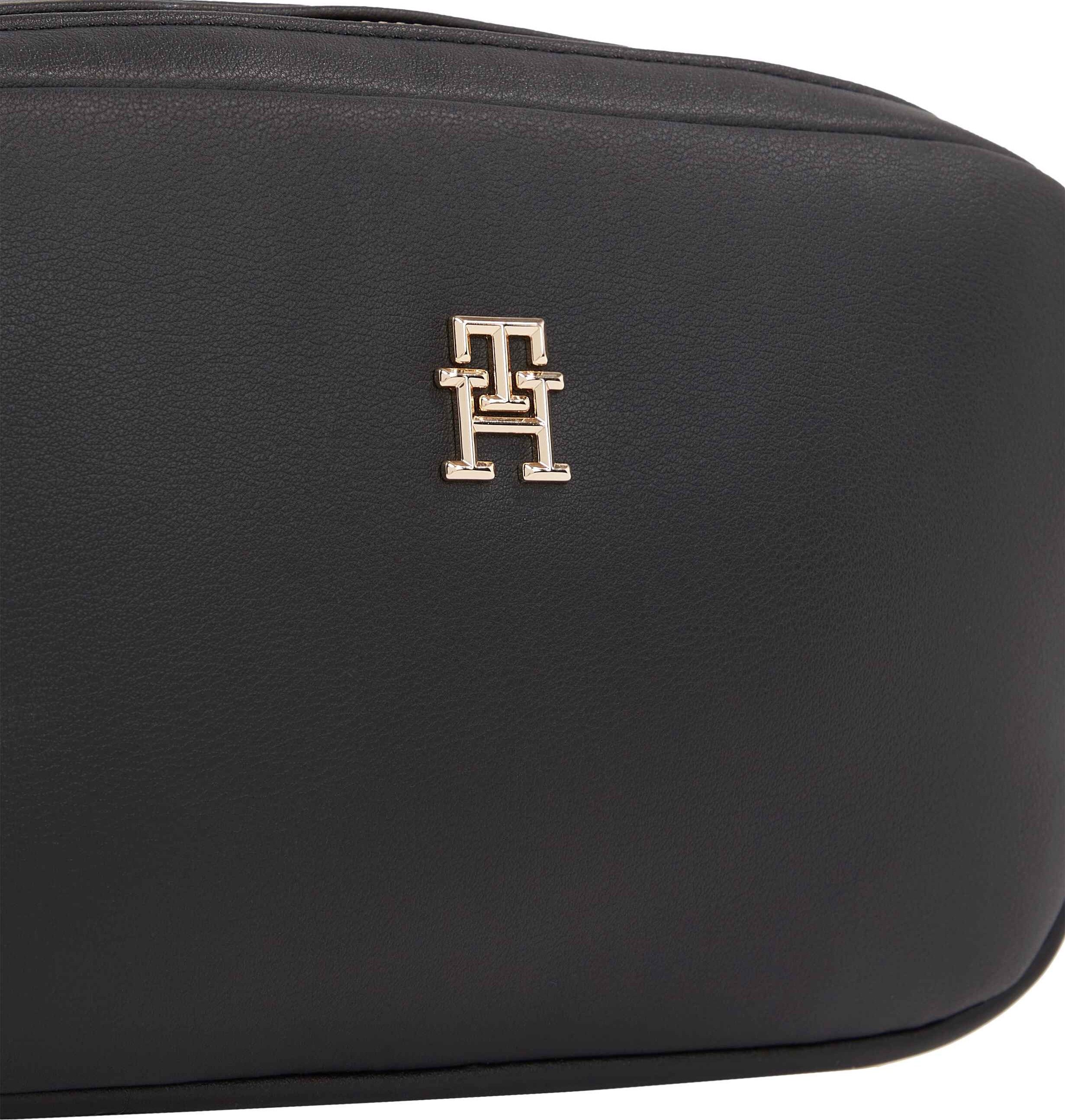 Tommy Hilfiger Schoudertas Women POPPY REFORM CAMERA BAG Crossover dames schoudertas minibag crossbody tas met th-logo (2-delig Met afneembare schouderriem)