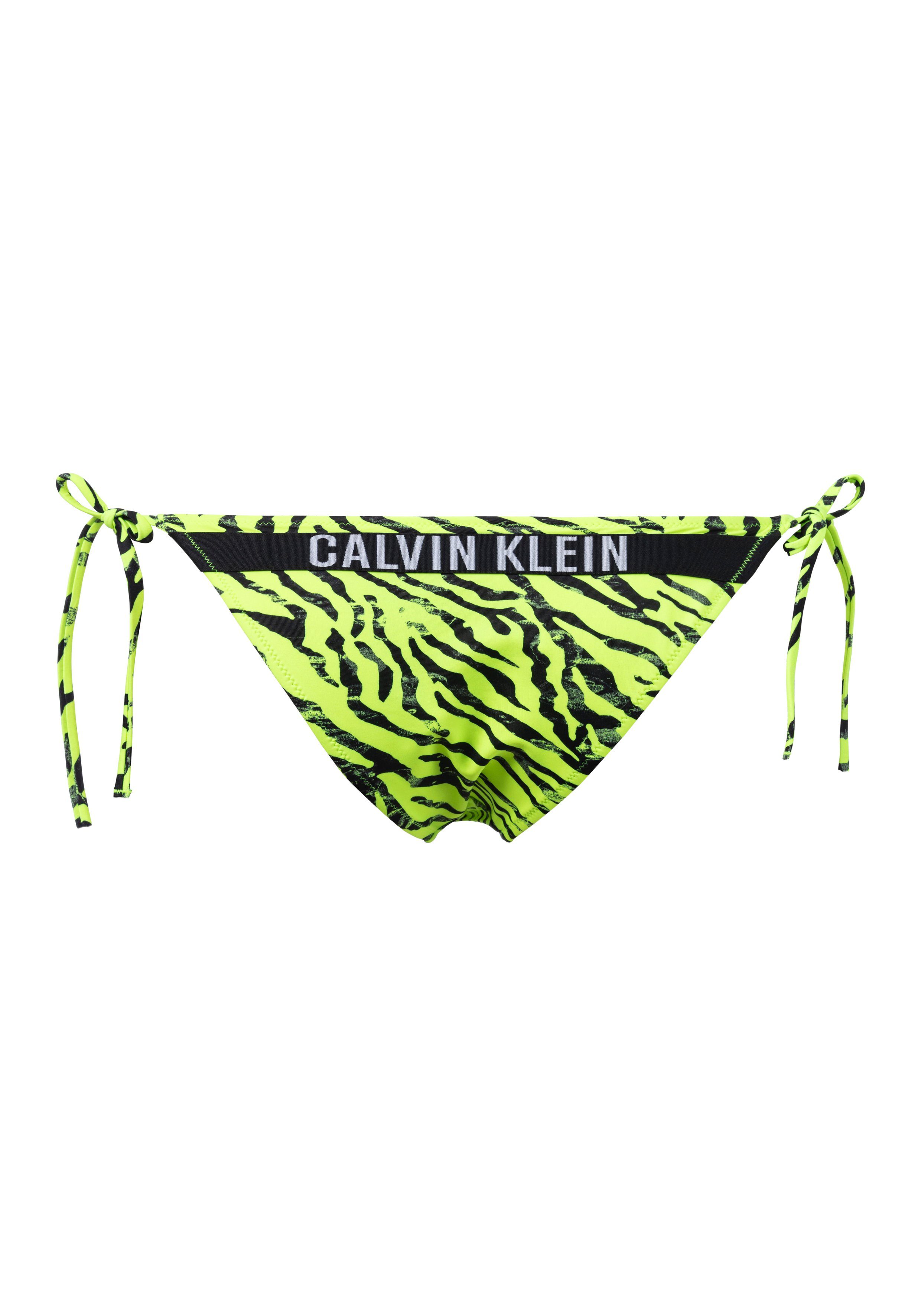 Calvin Klein Swimwear Bikinibroekje STRING SIDE TIE-PRINT