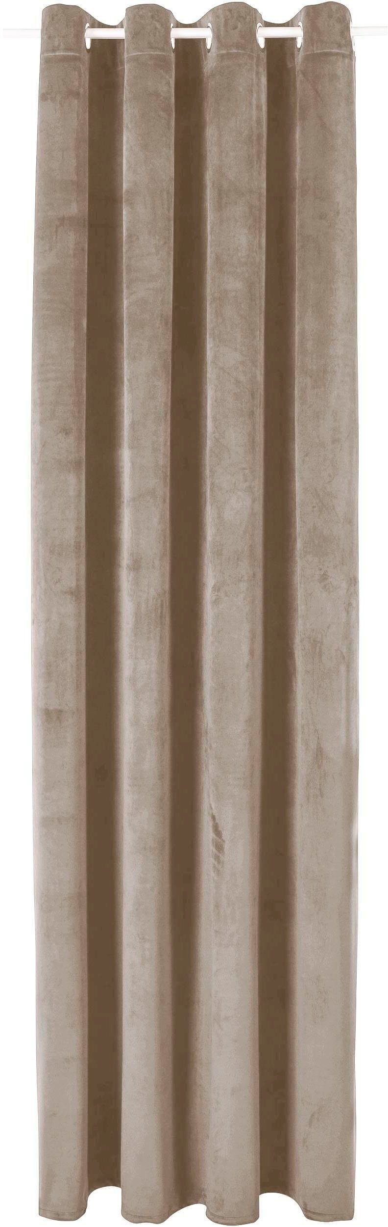 LeGer Home by Lena Gercke Gordijn Fluweel Ladina ondoorzichtig gordijn, duurzame gordijn, fluwelen gordijn (1 stuk)