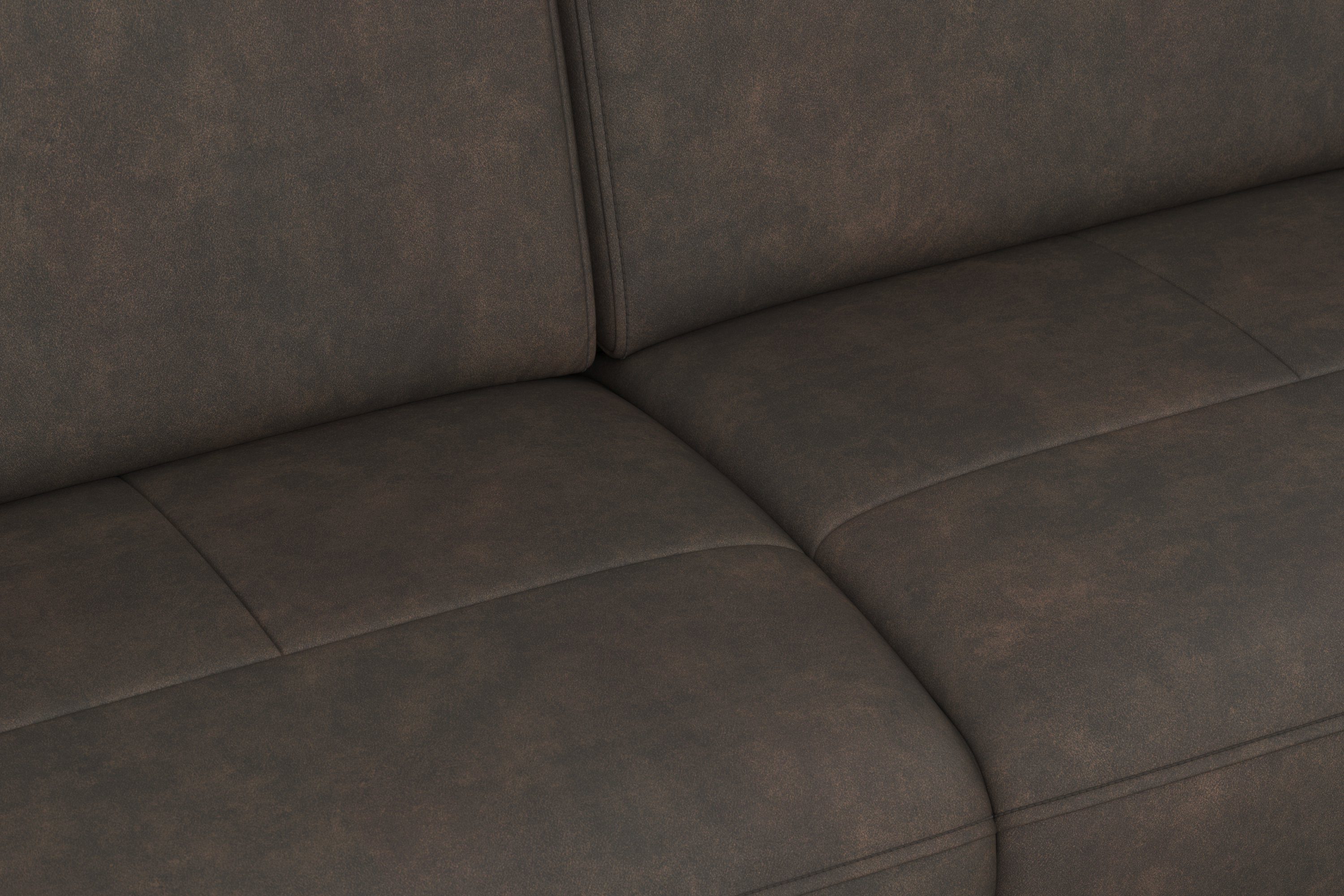 sit&more Hoekbank Freetown L-vorm met verstelbare hoofdsteun en comfortabele binnenvering