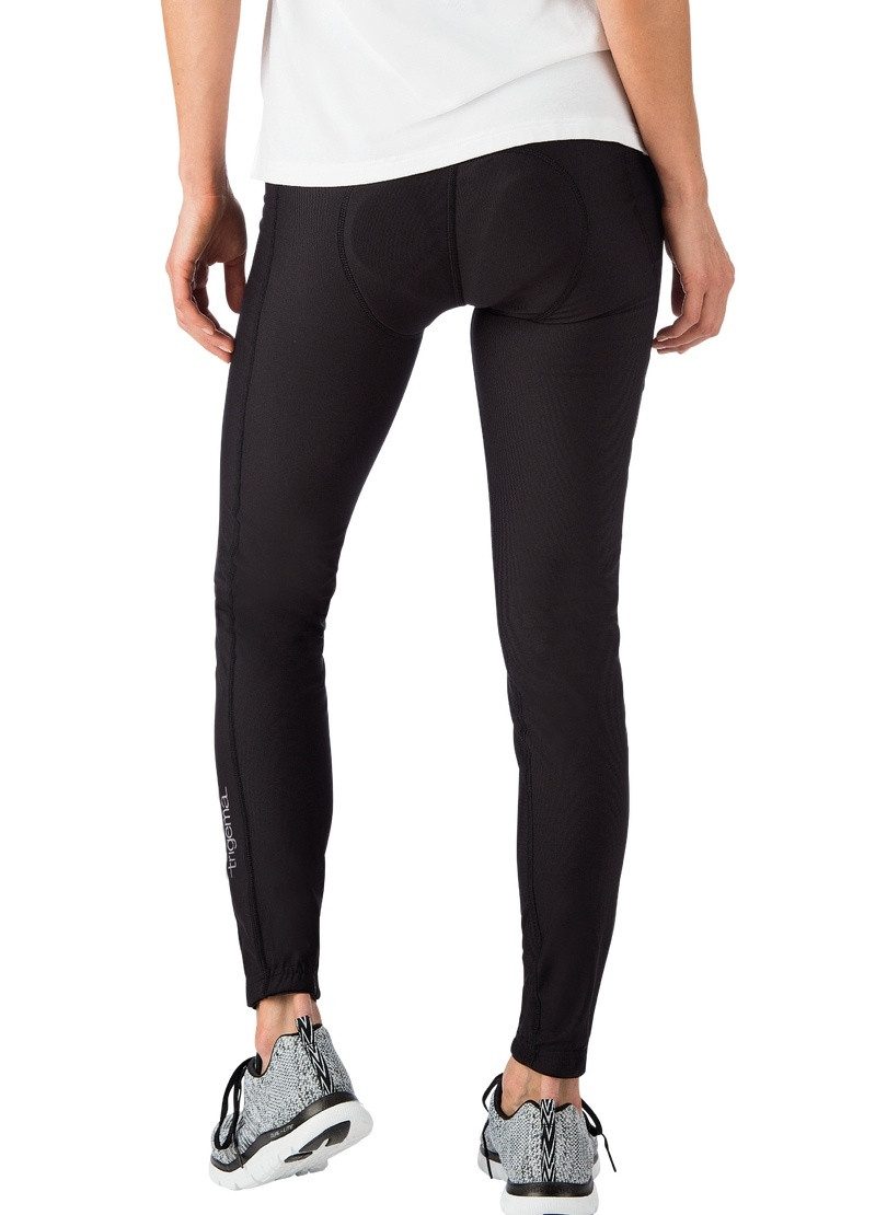 Trigema Trainingsbroek TRIGEMA lange fietsbroek geruwd (1-delig)