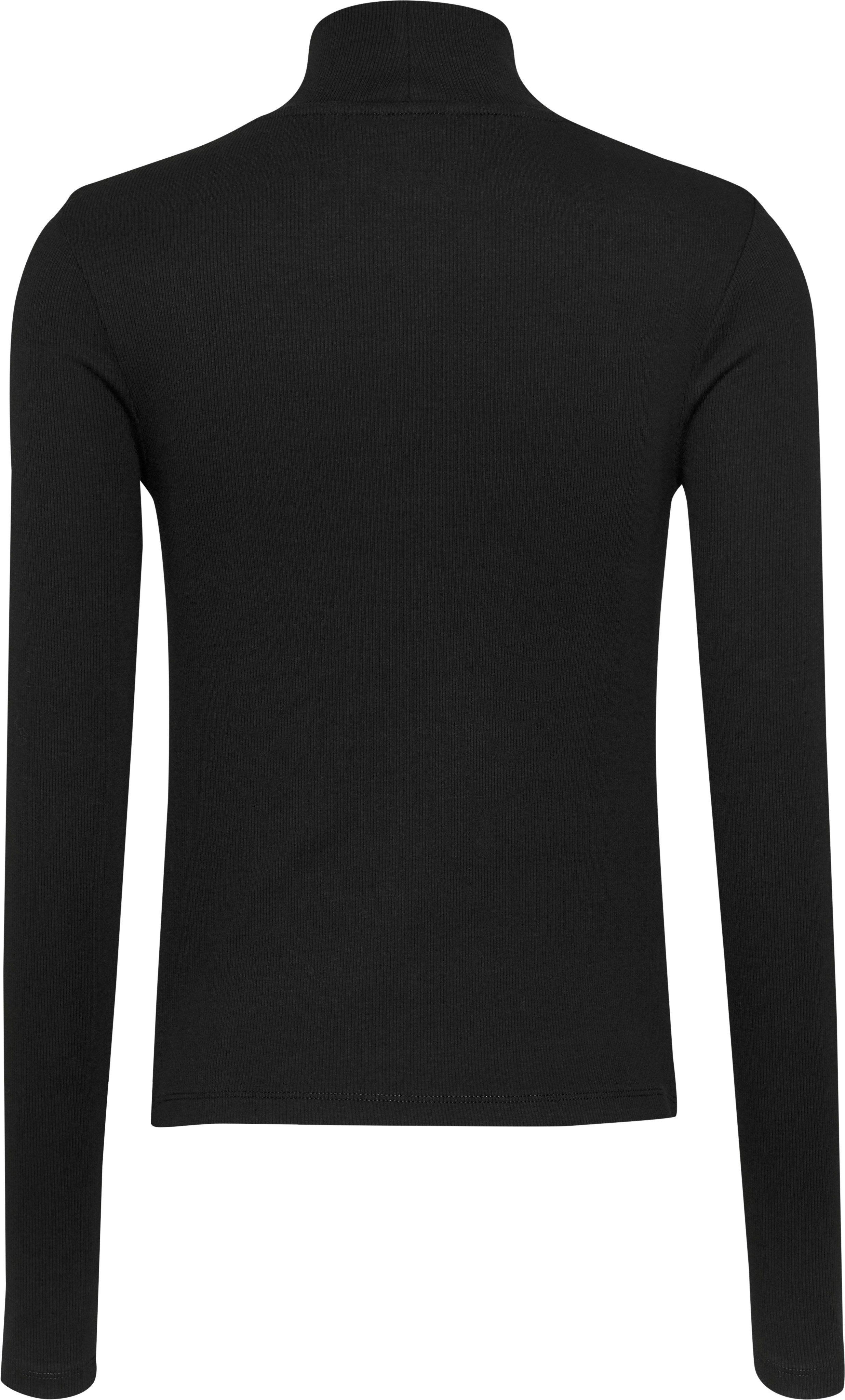 TOMMY JEANS Shirt met lange mouwen TJW ESSENTIAL MOCK NECK