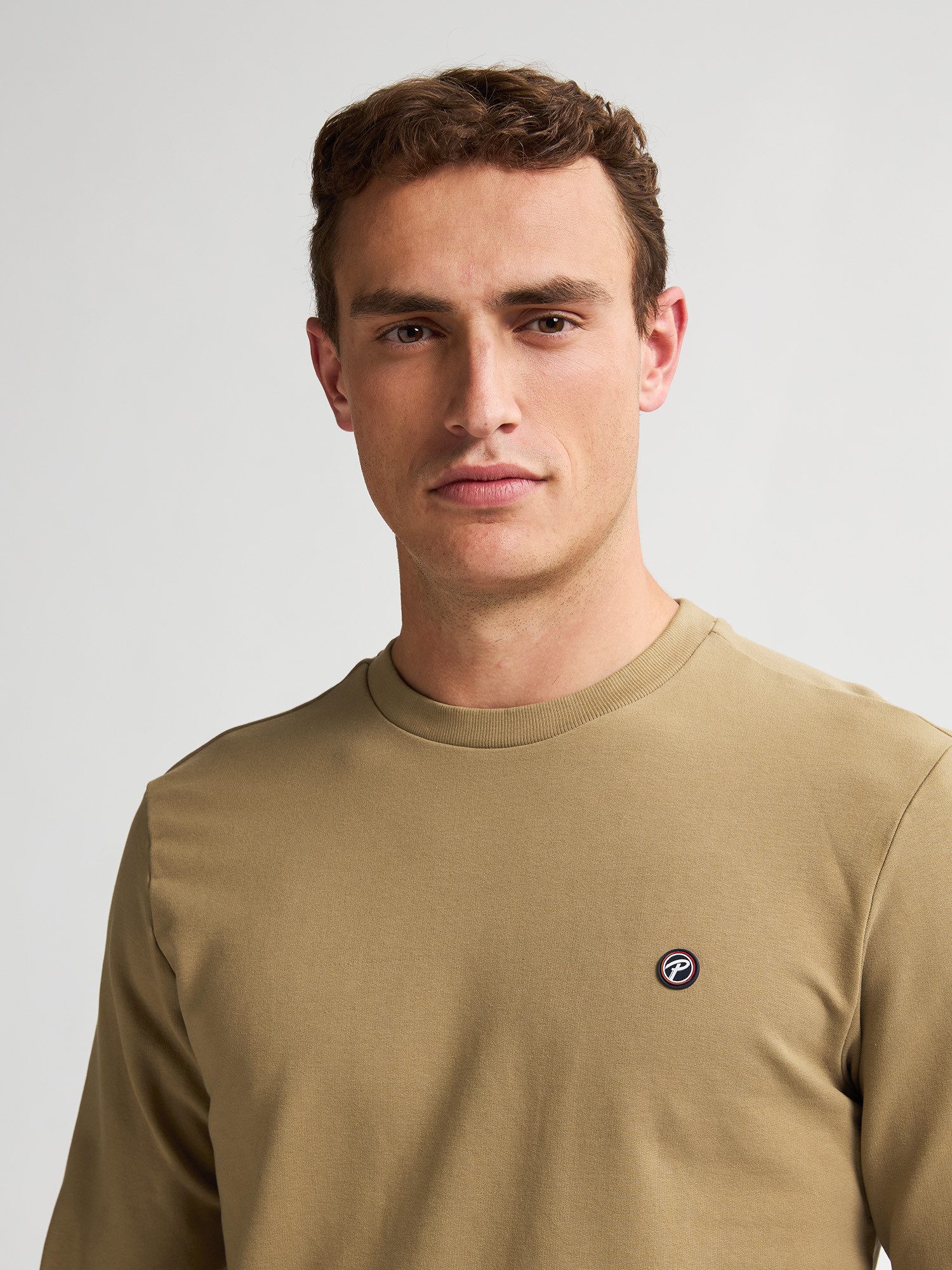 Petrol Industries Sweatshirt met geborduurd logo