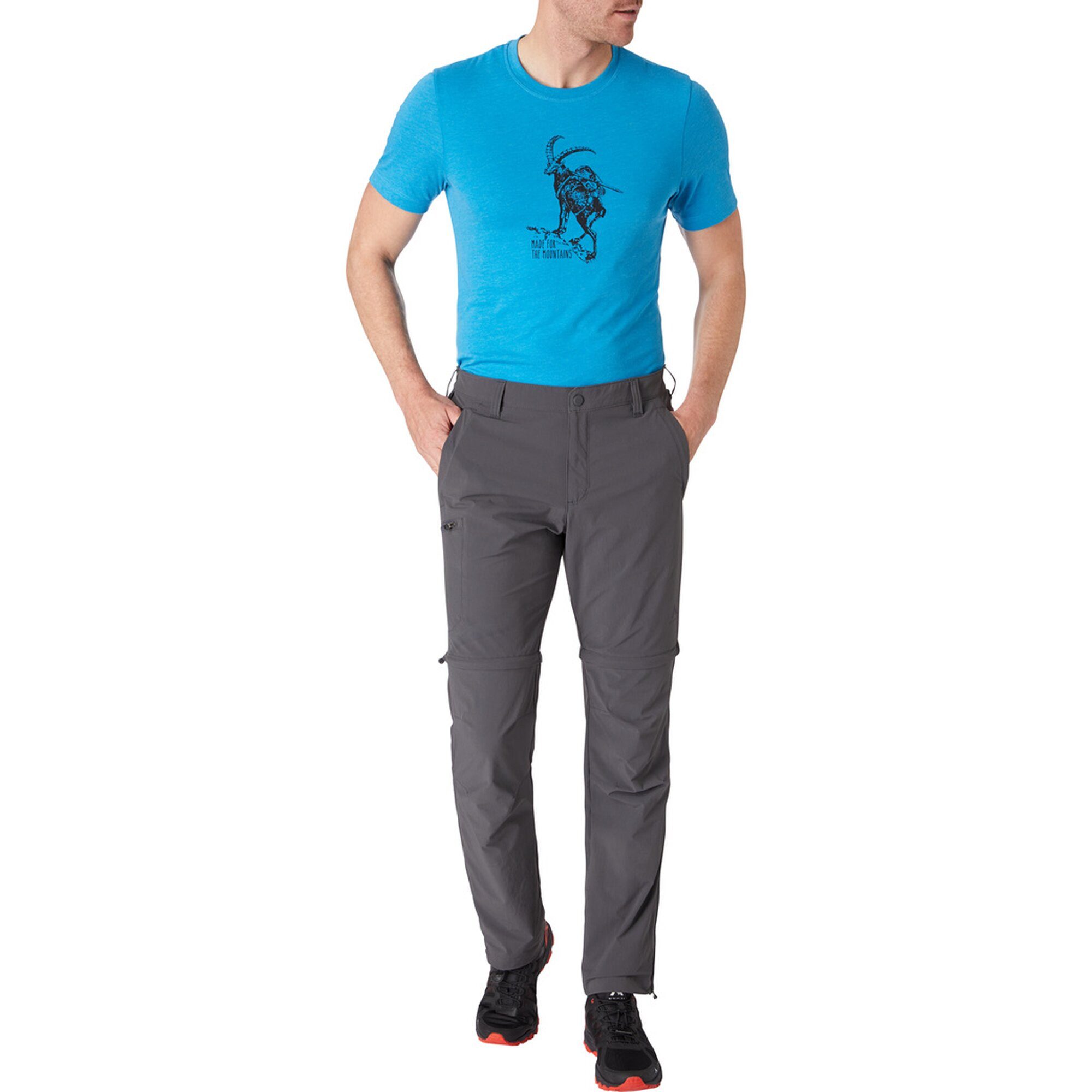 McKinley Outdoorbroek Heren afritsbroek Malloy II M (1-delig)